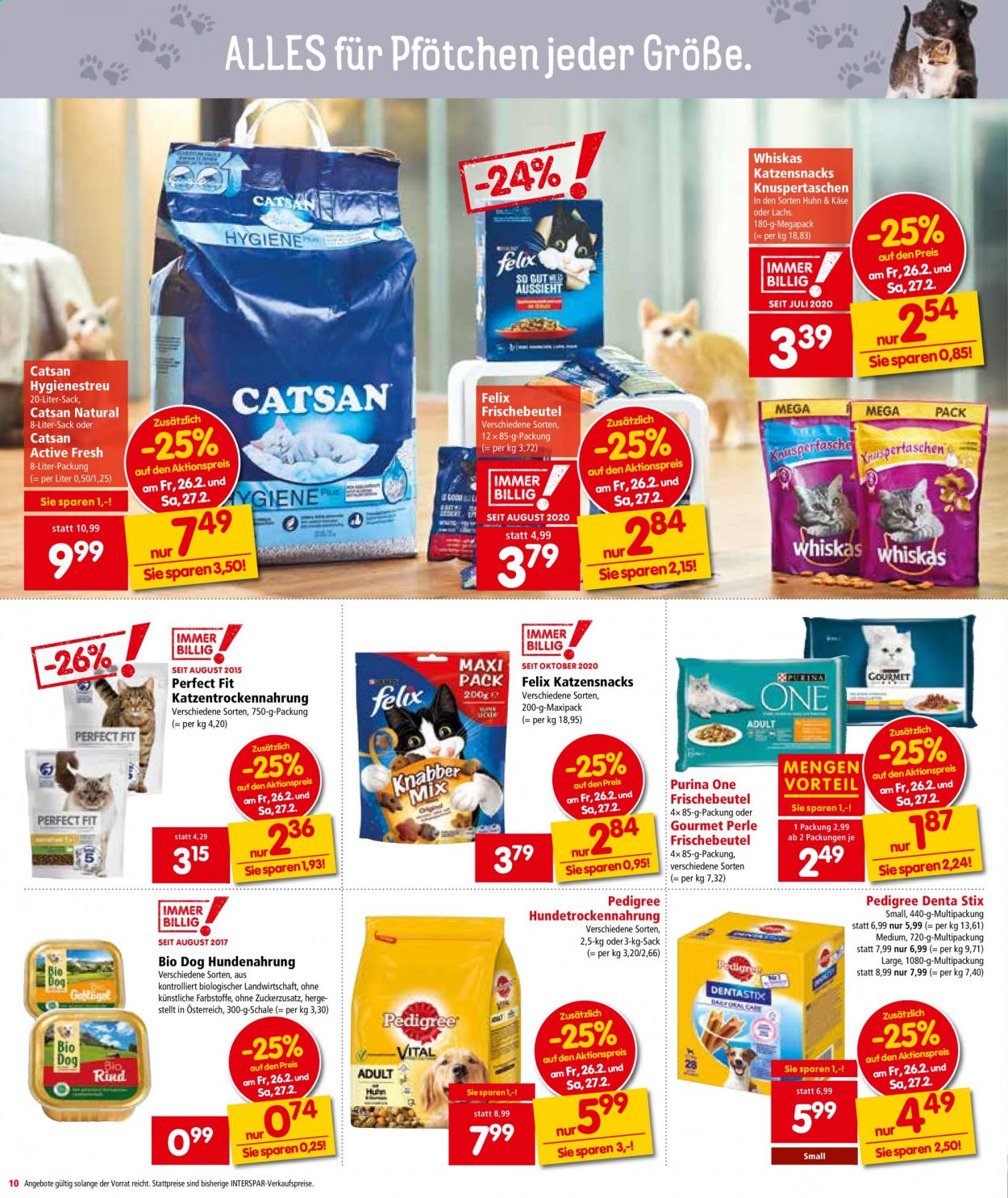 Angebote INTERSPAR - 25.2.2021 - 3.3.2021. Seite 10