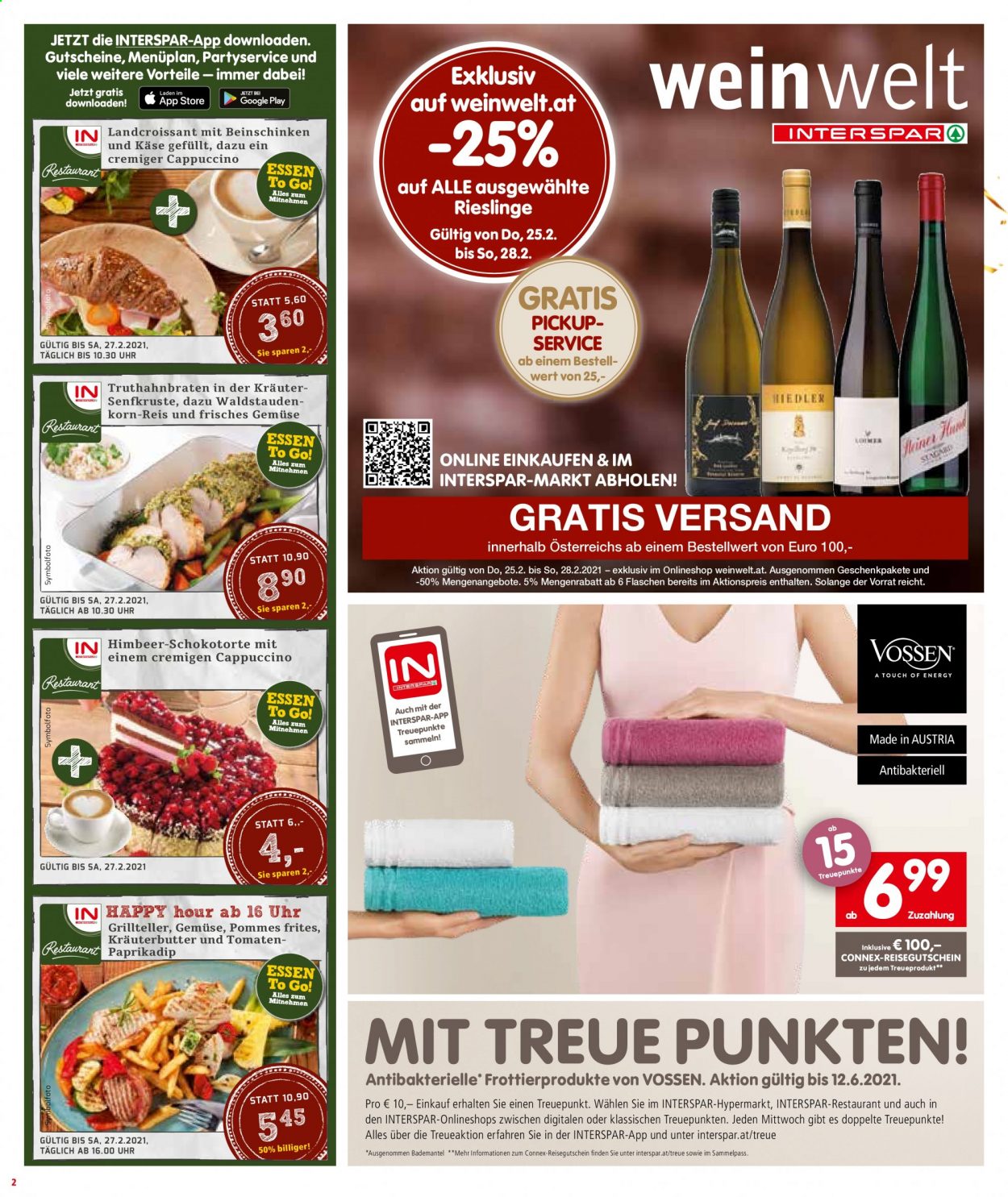 Angebote INTERSPAR - 25.2.2021 - 3.3.2021. Seite 2