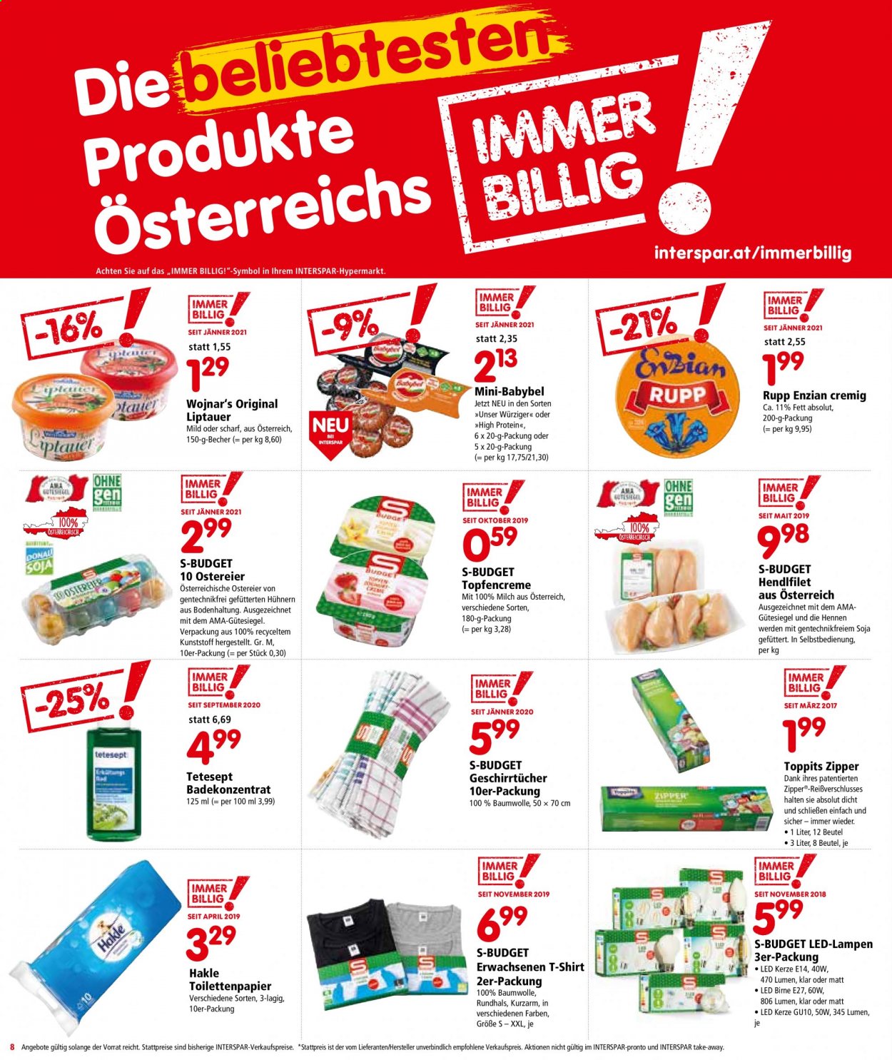 Angebote INTERSPAR - 25.2.2021 - 3.3.2021. Seite 8