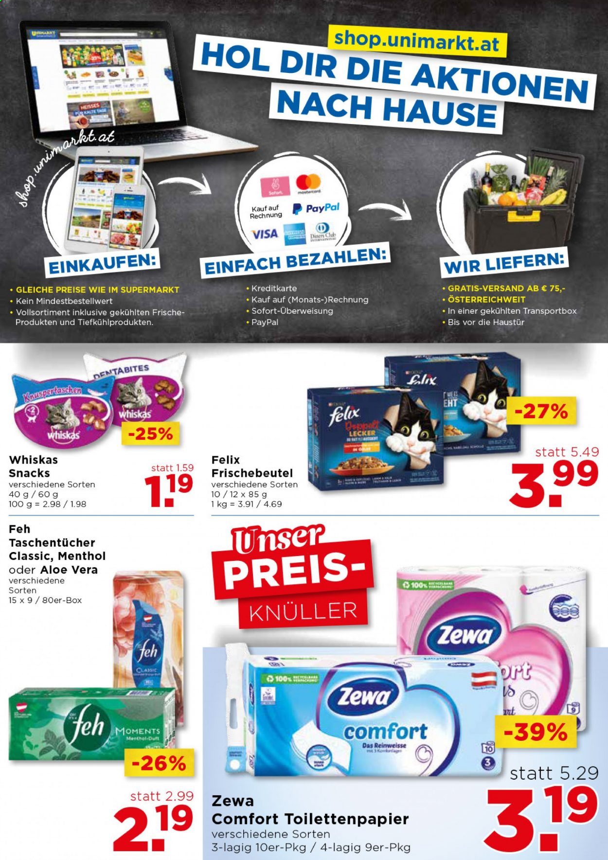 Angebote UNIMARKT - 24.2.2021 - 2.3.2021. Seite 15