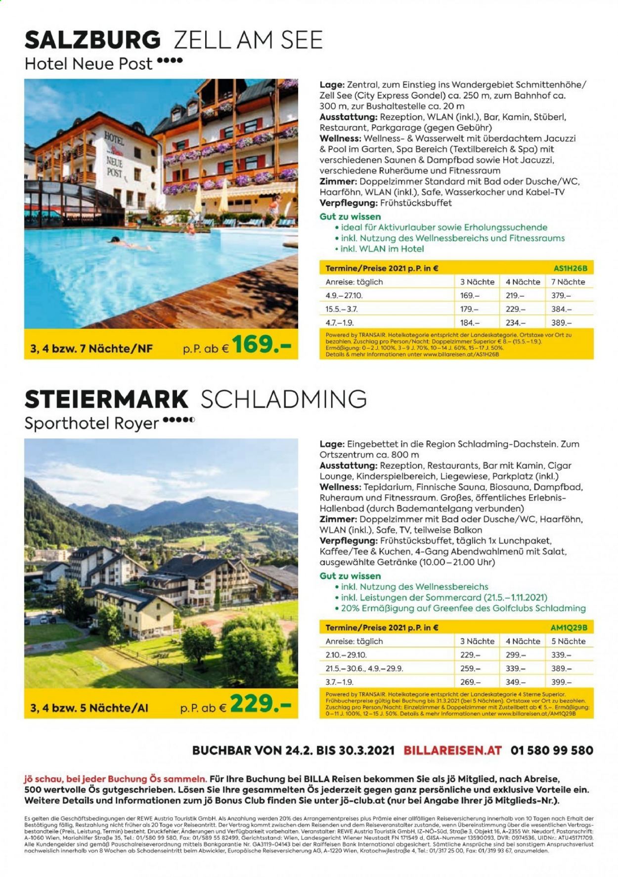 Angebote Billa - 25.2.2021 - 3.3.2021. Seite 18