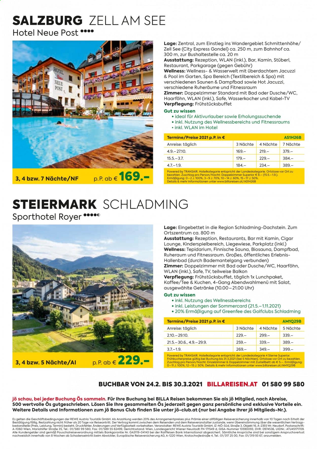 Angebote Billa - 25.2.2021 - 3.3.2021. Seite 18