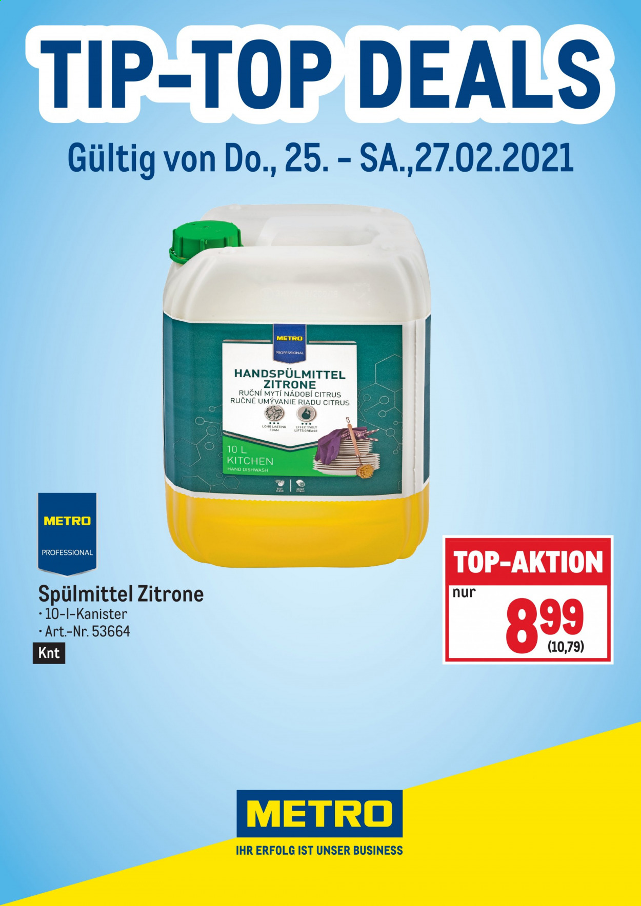 Angebote Metro - 25.2.2021 - 27.2.2021. Seite 5