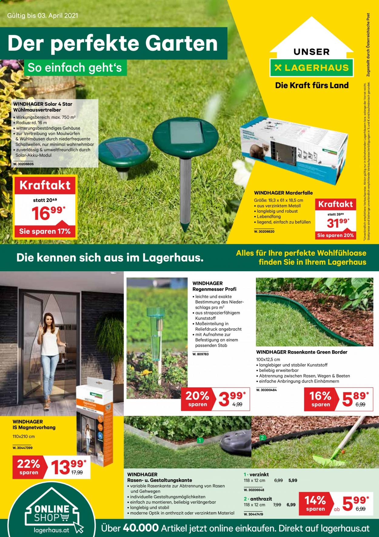 Angebote Lagerhaus - 24.2.2021 - 3.4.2021. Seite 1