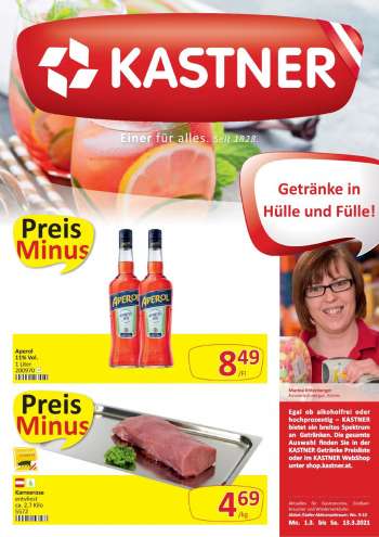Angebote KASTNER - 1.3.2021 - 13.3.2021.