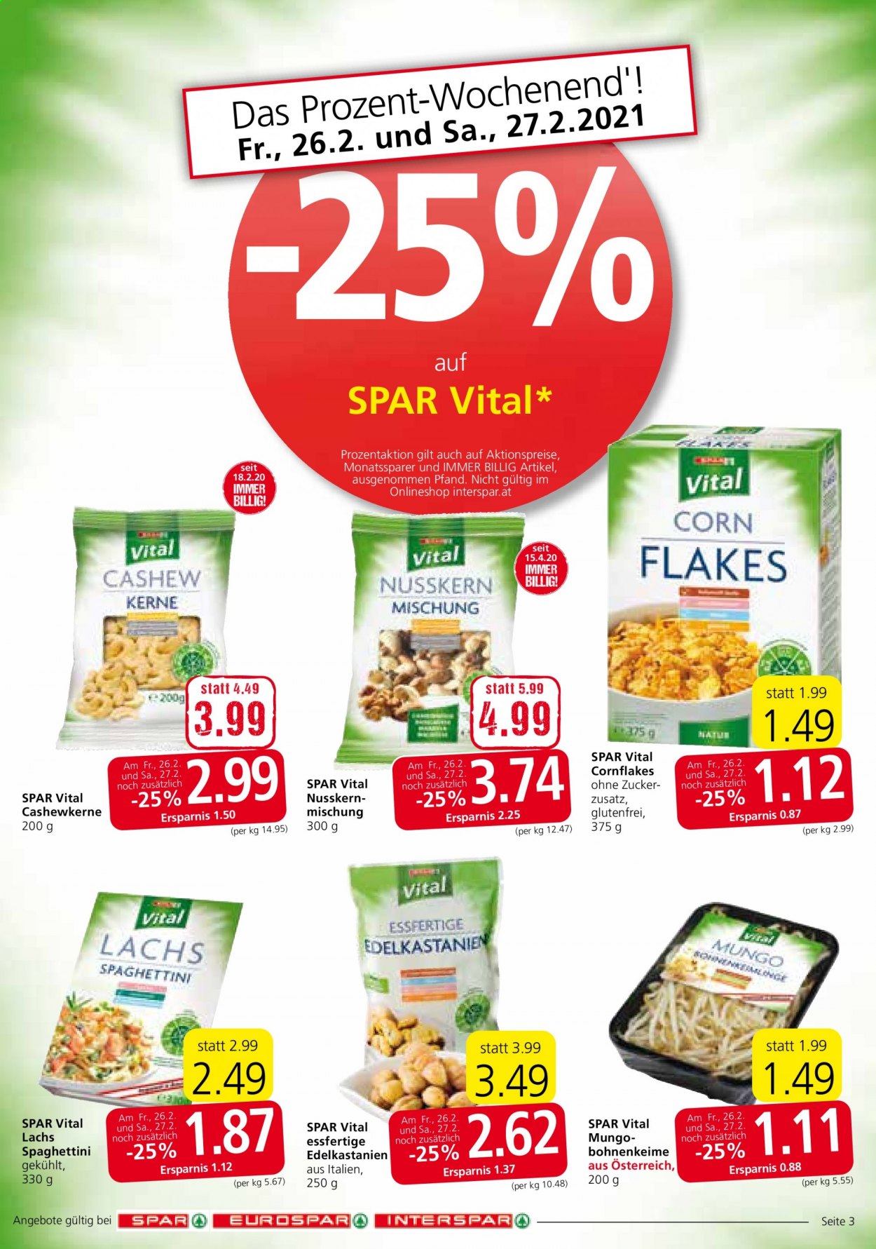 Angebote SPAR - 25.2.2021 - 3.3.2021. Seite 3