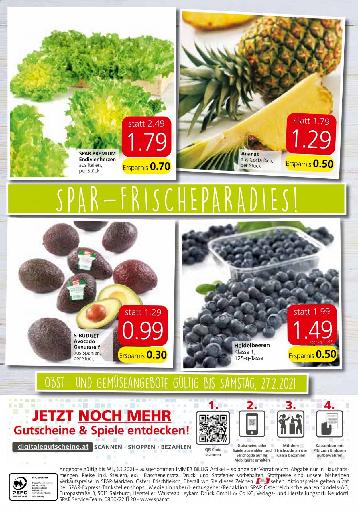 Angebote SPAR - 25.2.2021 - 3.3.2021. Seite 12
