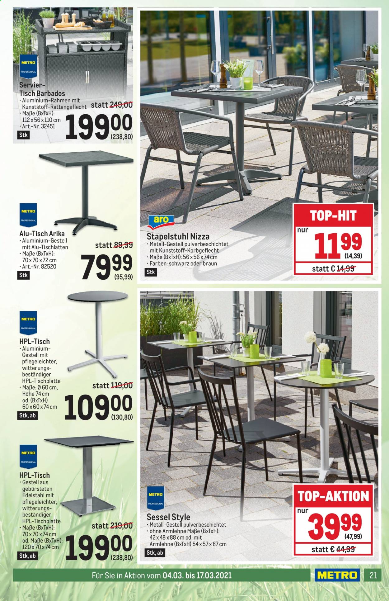 Angebote Metro - 4.3.2021 - 17.3.2021. Seite 21