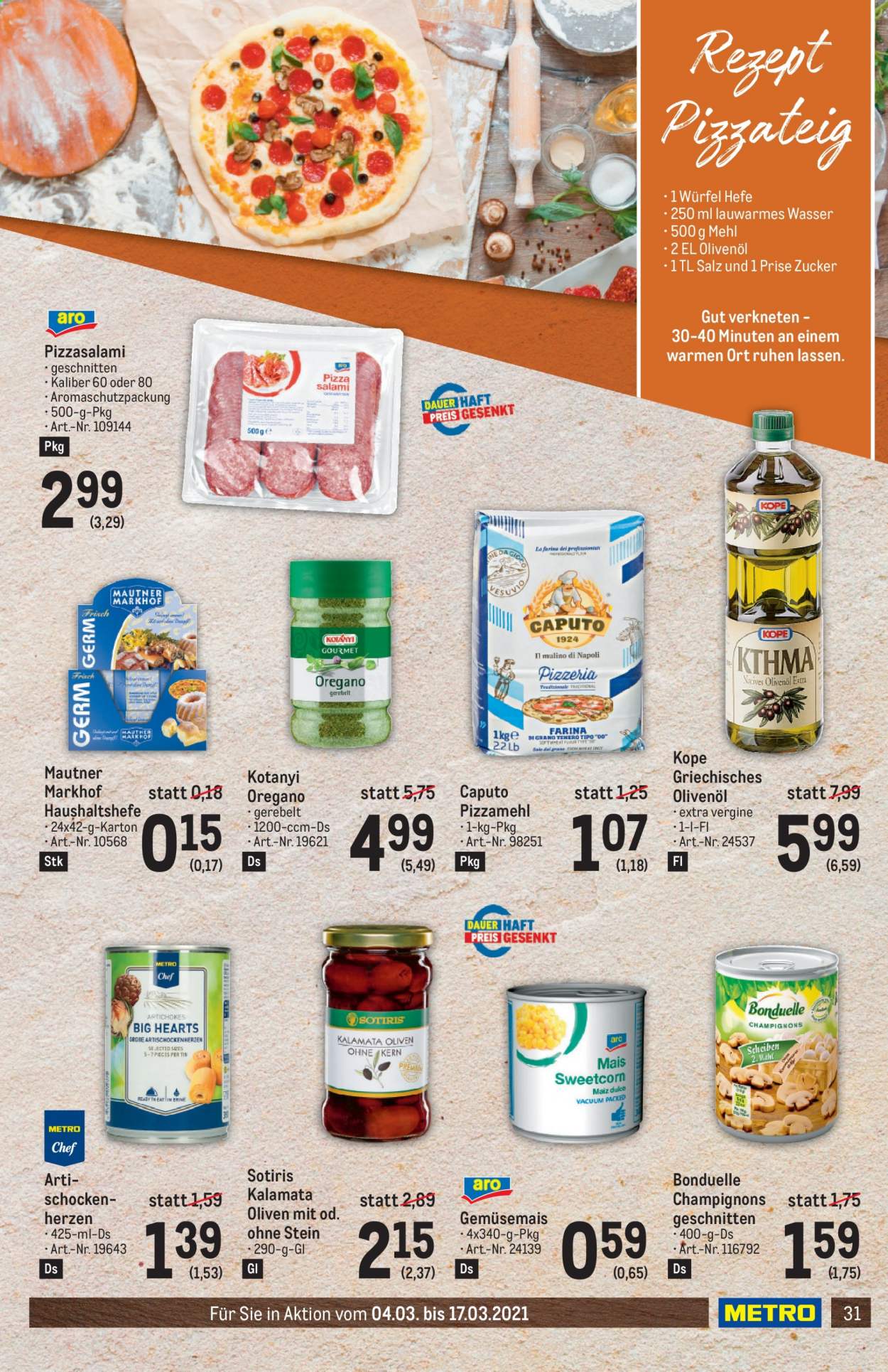 Angebote Metro - 4.3.2021 - 17.3.2021. Seite 31