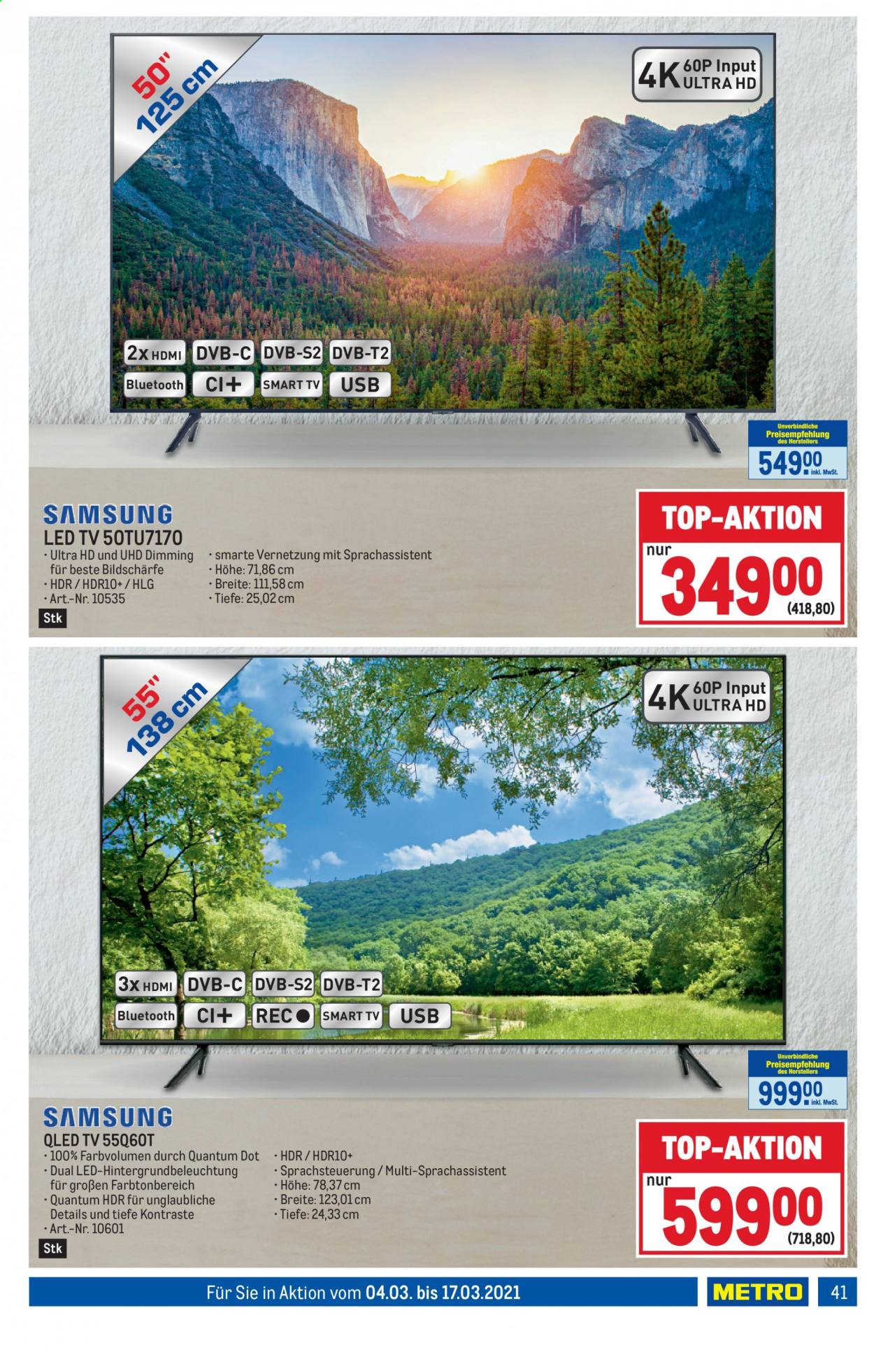 Angebote Metro - 4.3.2021 - 17.3.2021. Seite 41