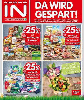 Angebote INTERSPAR - 4.3.2021 - 24.3.2021.