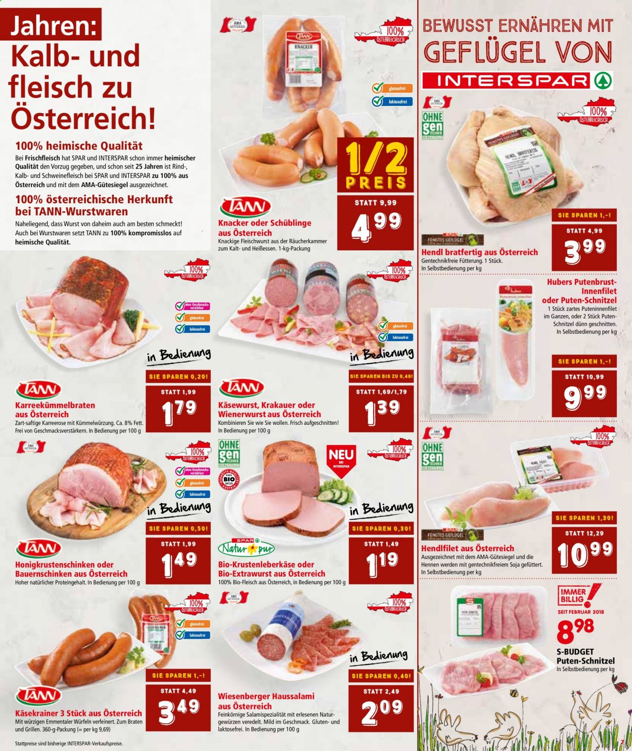 Angebote INTERSPAR - 4.3.2021 - 24.3.2021. Seite 7