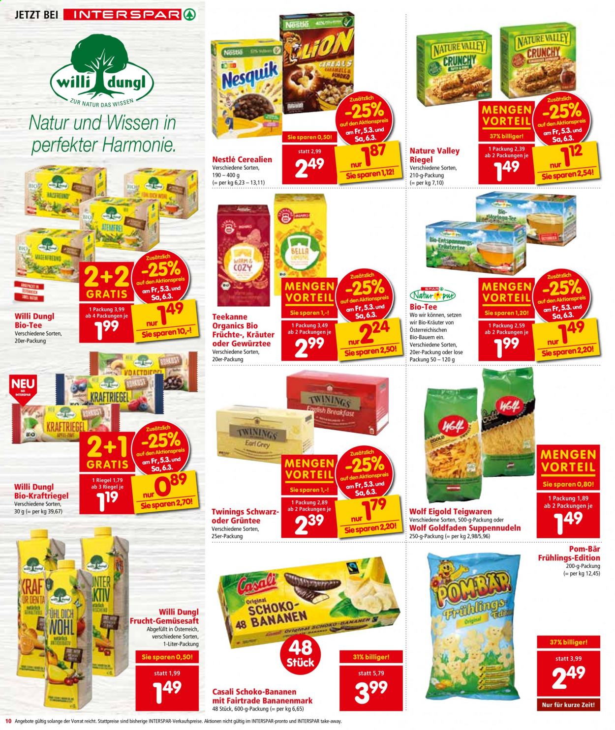 Angebote INTERSPAR - 4.3.2021 - 24.3.2021. Seite 10