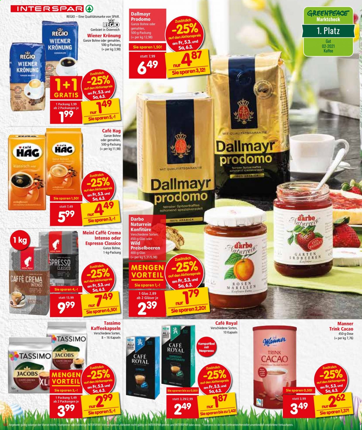 Angebote INTERSPAR - 4.3.2021 - 24.3.2021. Seite 12