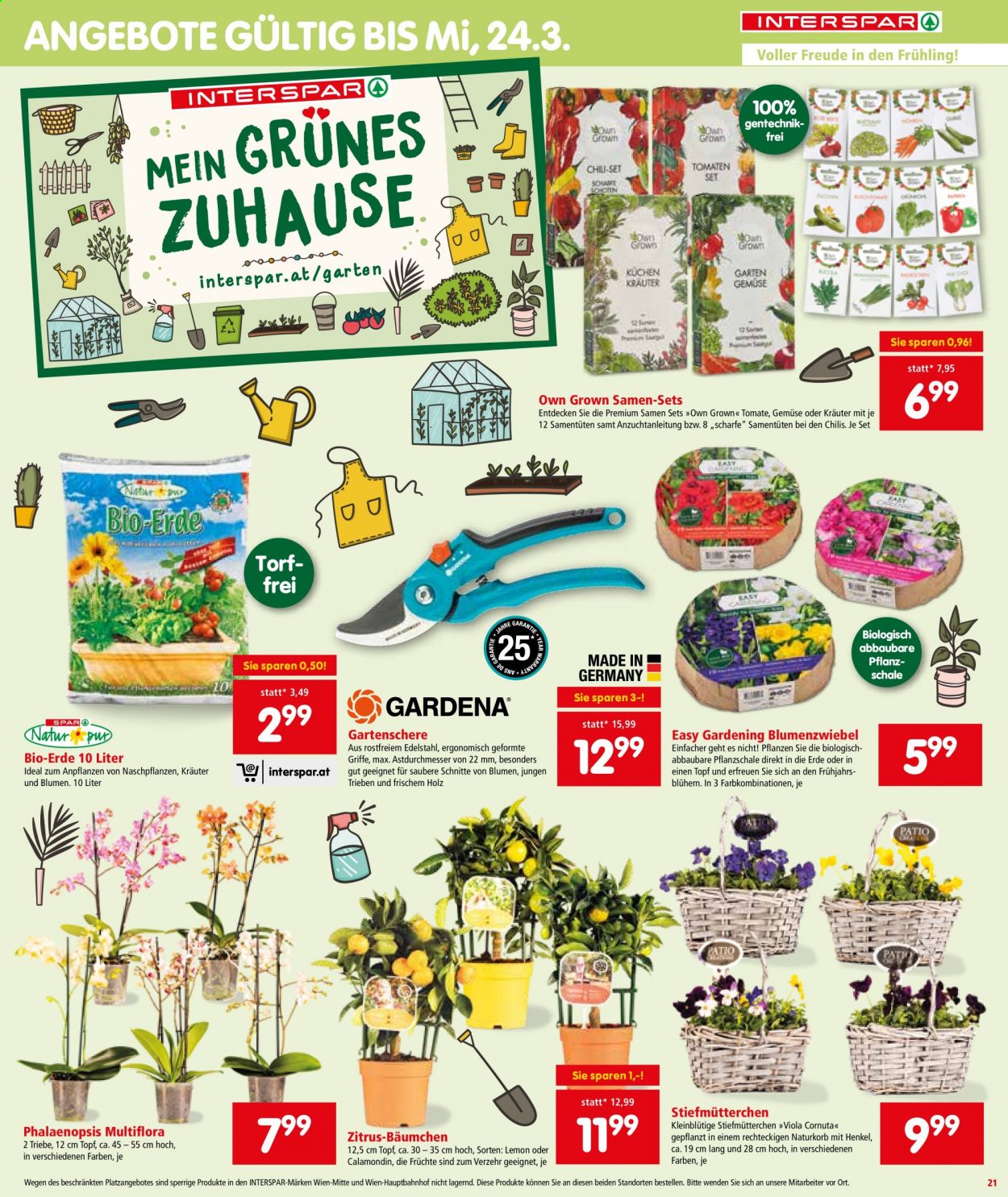 Angebote INTERSPAR - 4.3.2021 - 24.3.2021. Seite 21