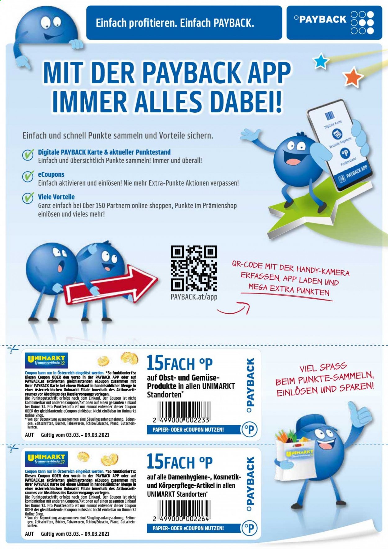 Angebote UNIMARKT - 3.3.2021 - 9.3.2021. Seite 12