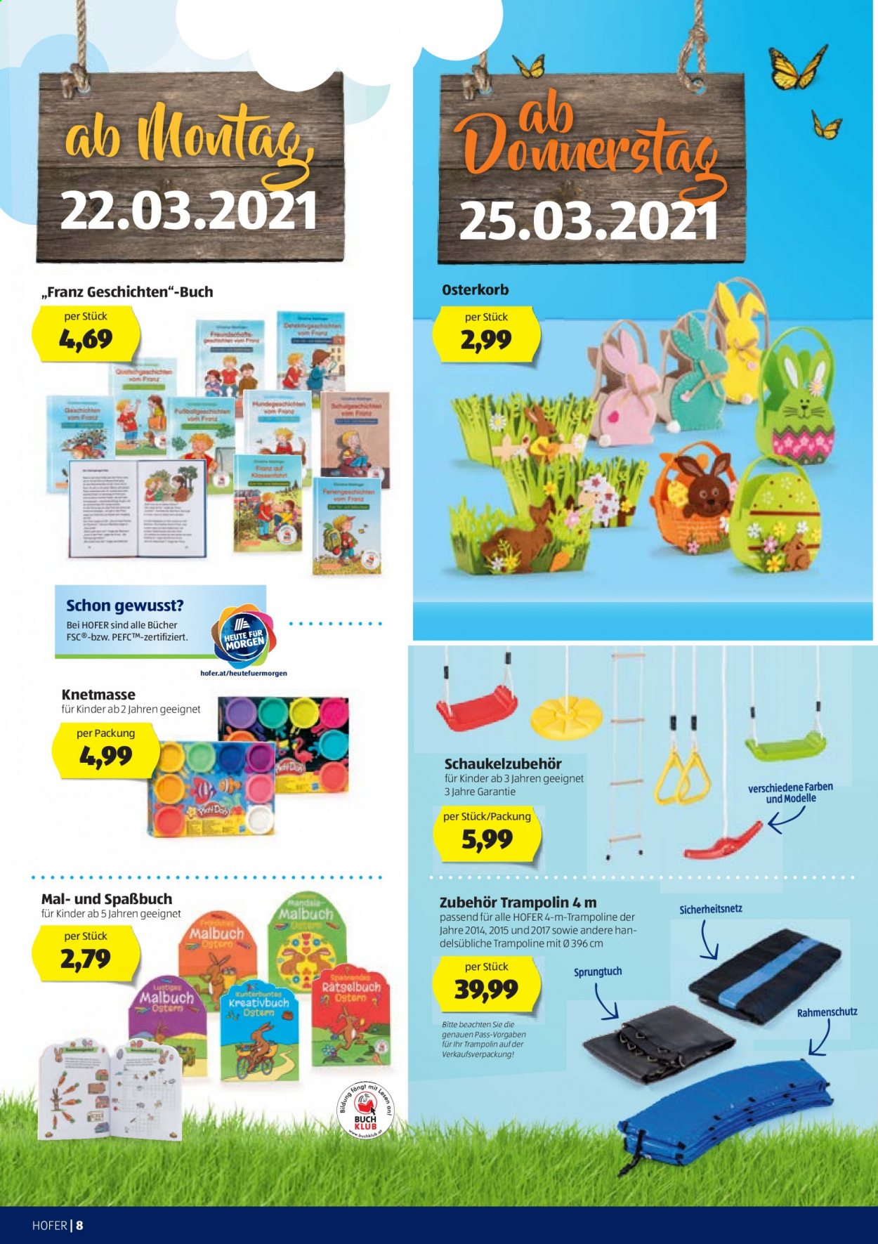 Angebote Hofer. Seite 8