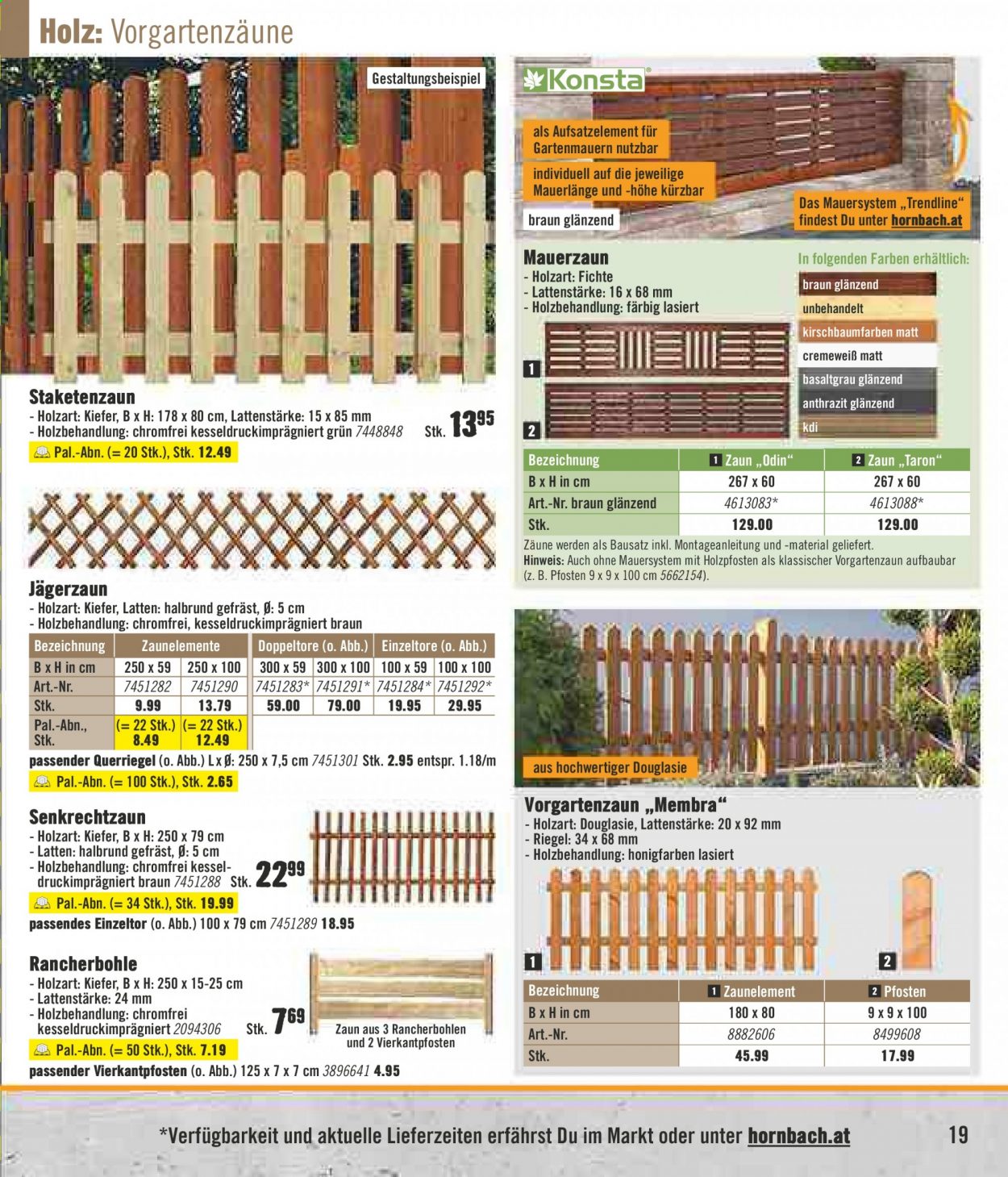 Angebote Hornbach - 1.3.2021 - 17.4.2021. Seite 19