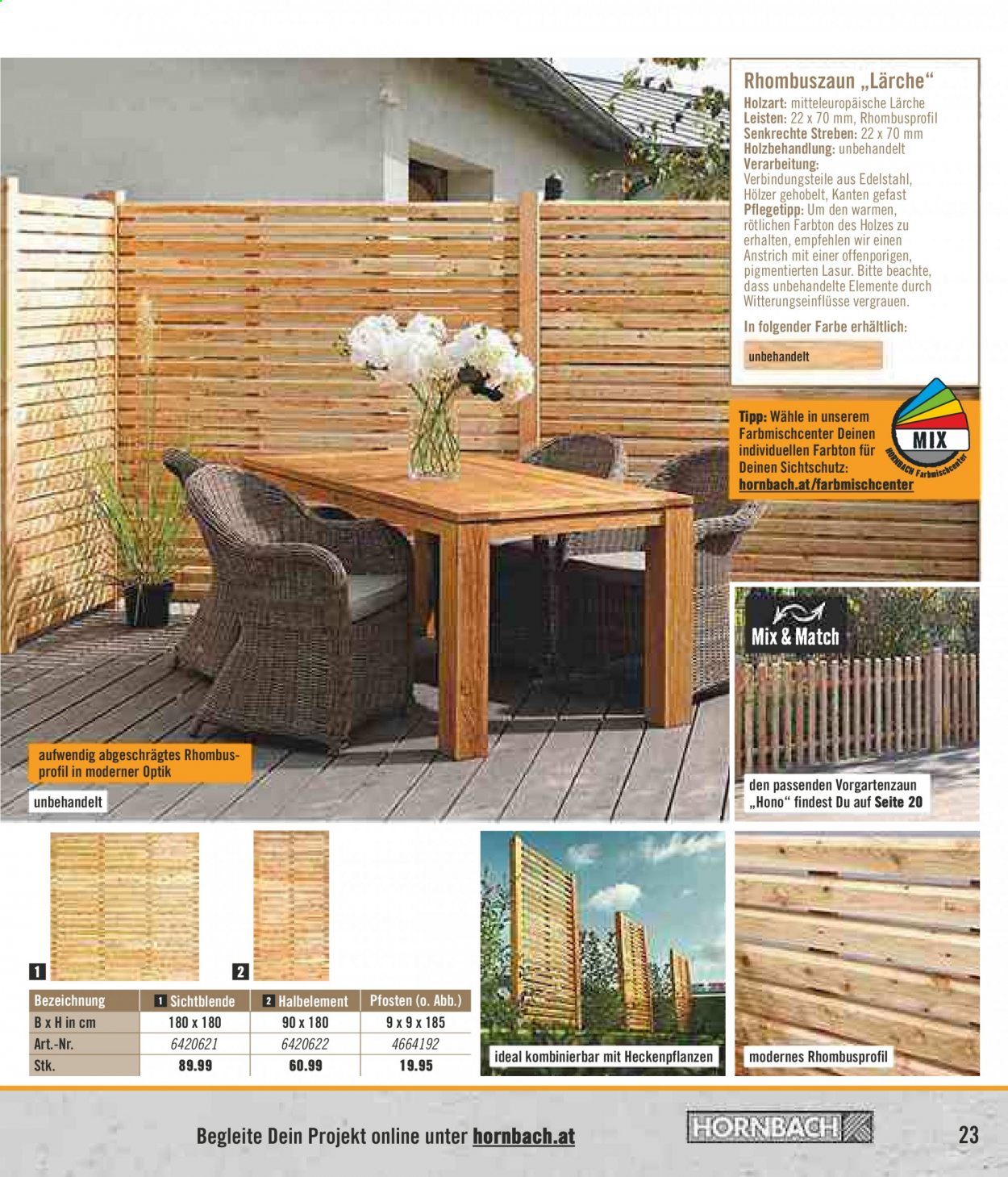 Angebote Hornbach - 1.3.2021 - 17.4.2021. Seite 23