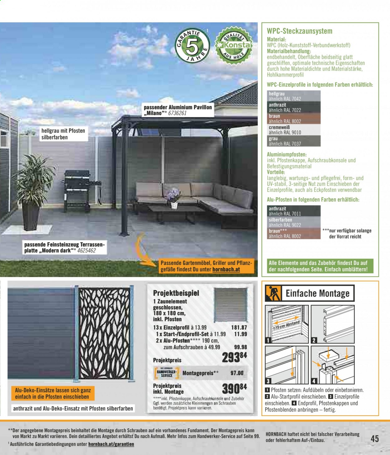Angebote Hornbach - 1.3.2021 - 17.4.2021. Seite 45