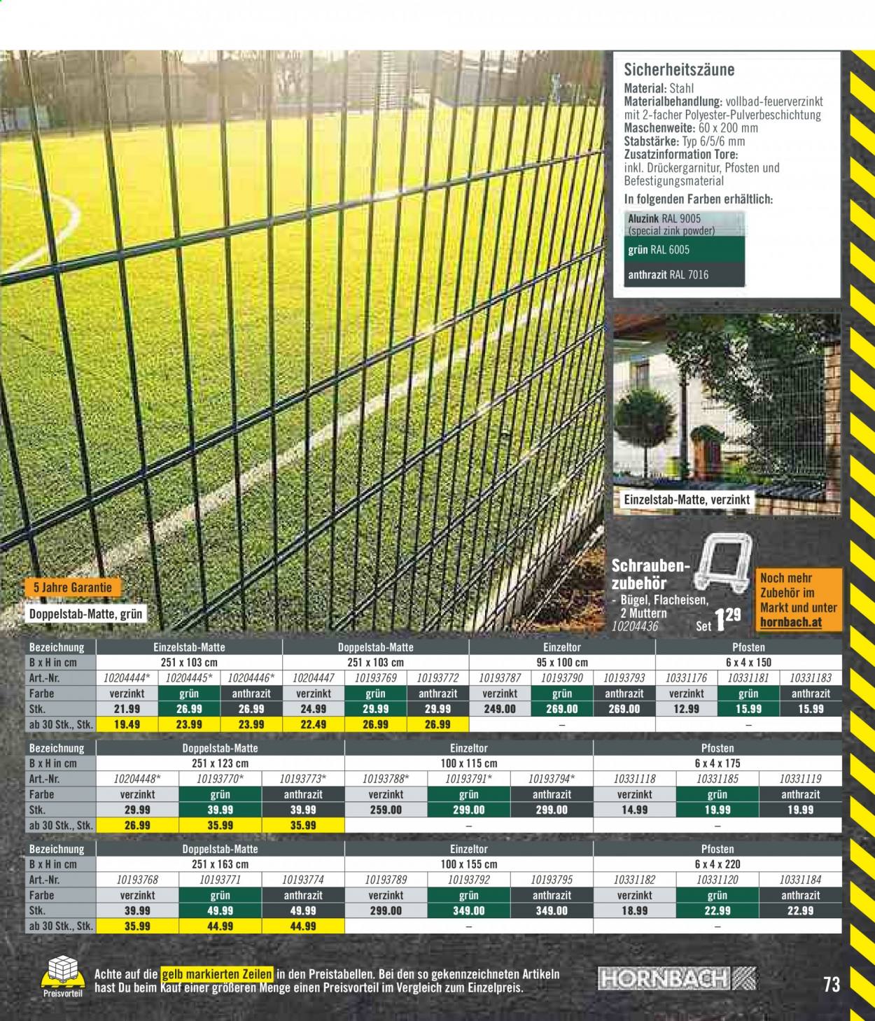 Angebote Hornbach - 1.3.2021 - 17.4.2021. Seite 73