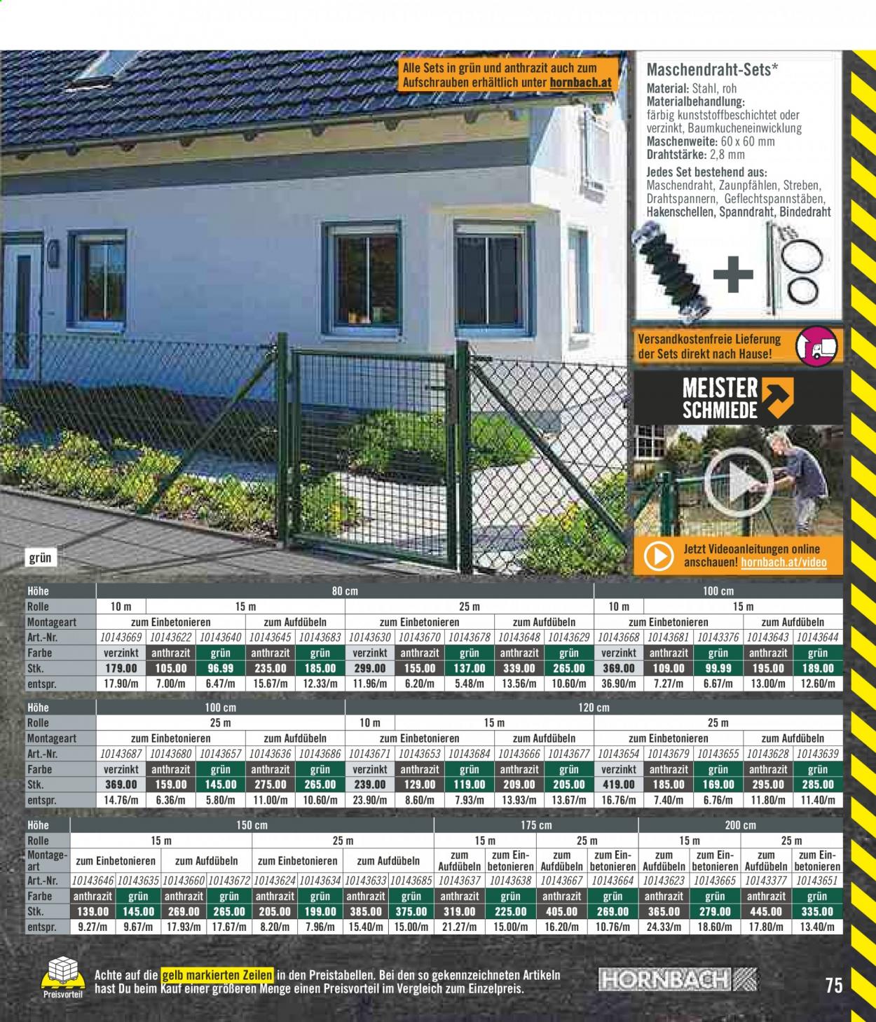 Angebote Hornbach - 1.3.2021 - 17.4.2021. Seite 75
