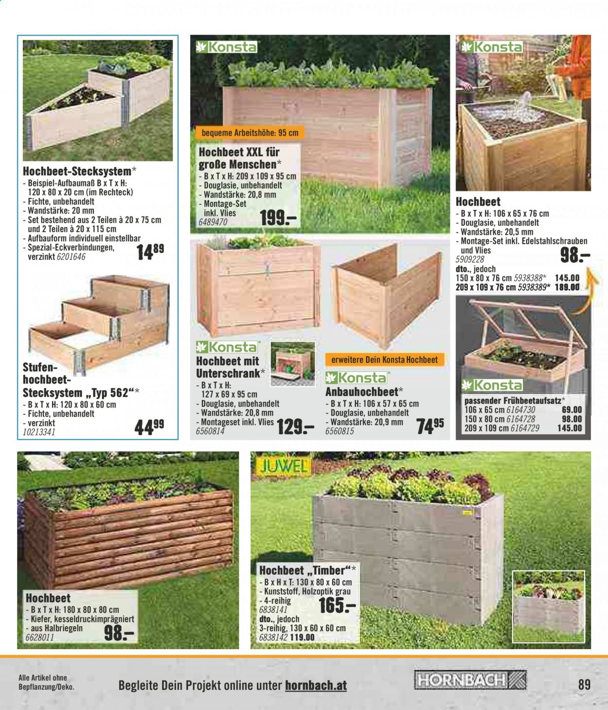 Angebote Hornbach - 1.3.2021 - 17.4.2021. Seite 89