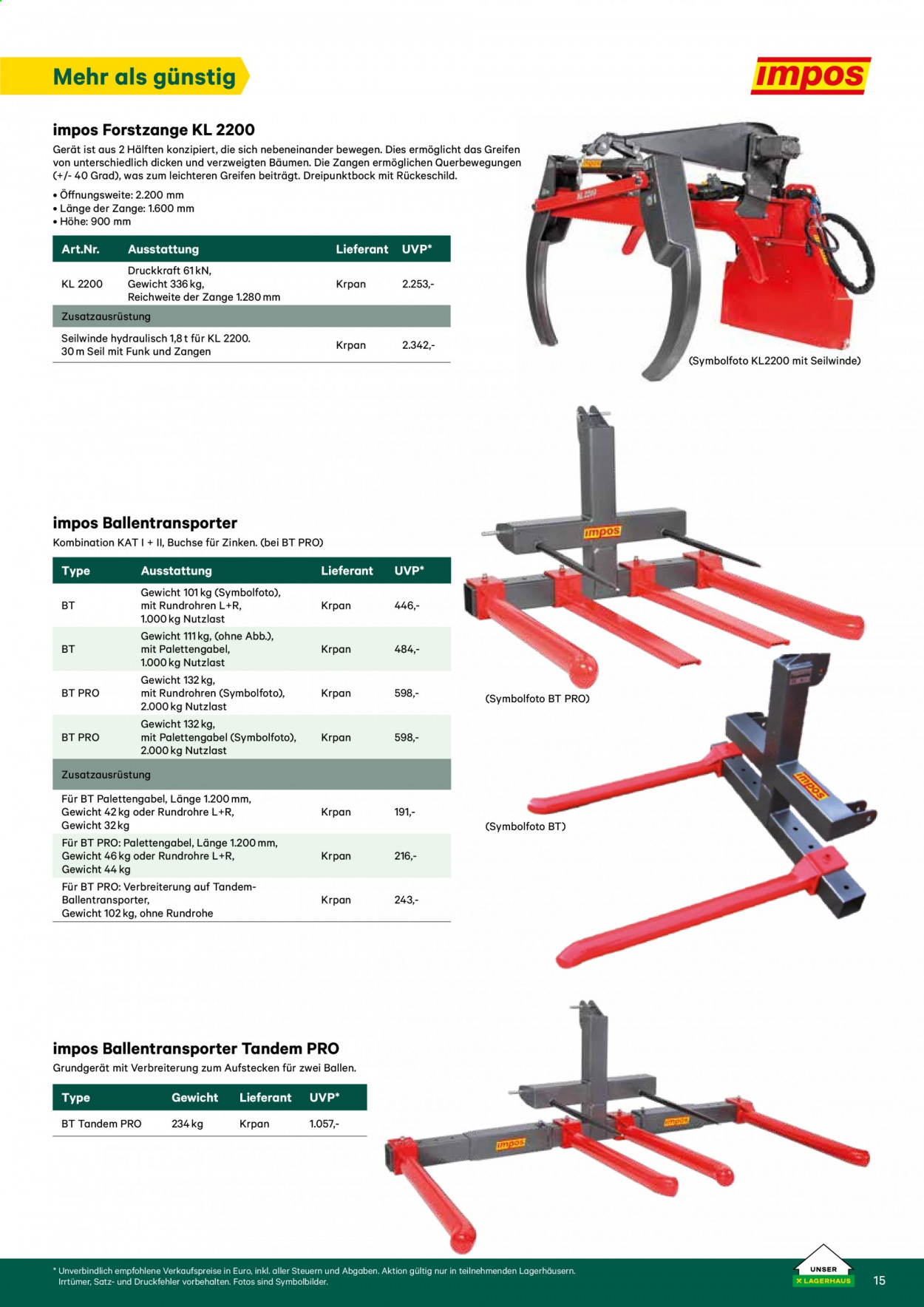 Angebote Lagerhaus TechnikCenter. Seite 15