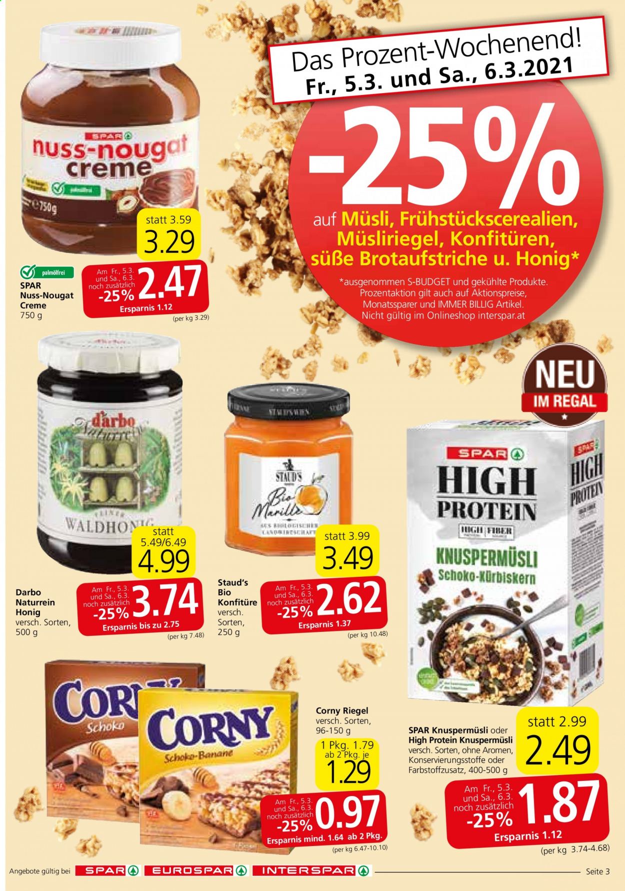 Angebote SPAR - 4.3.2021 - 24.3.2021. Seite 3