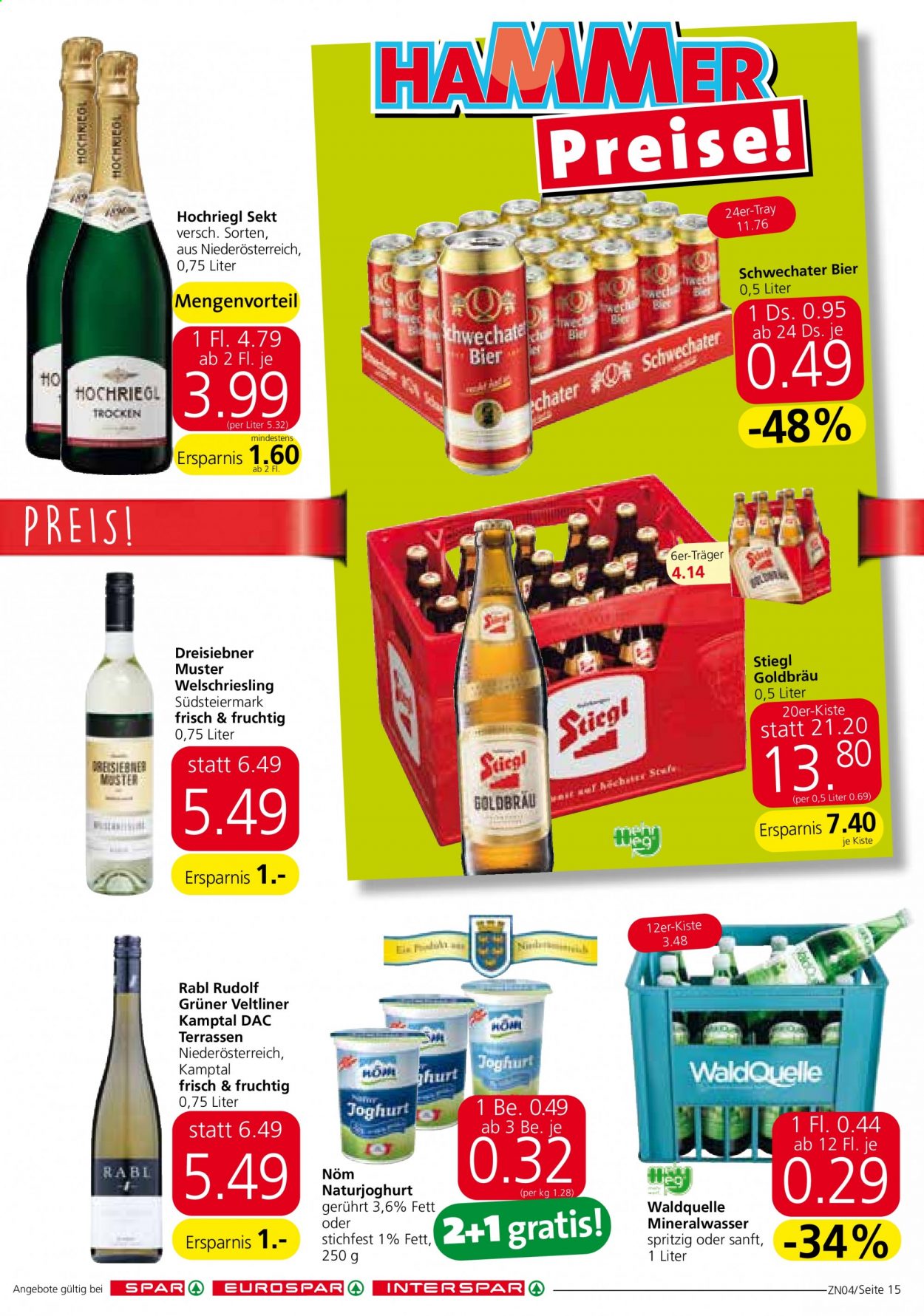 Angebote SPAR - 4.3.2021 - 24.3.2021. Seite 15