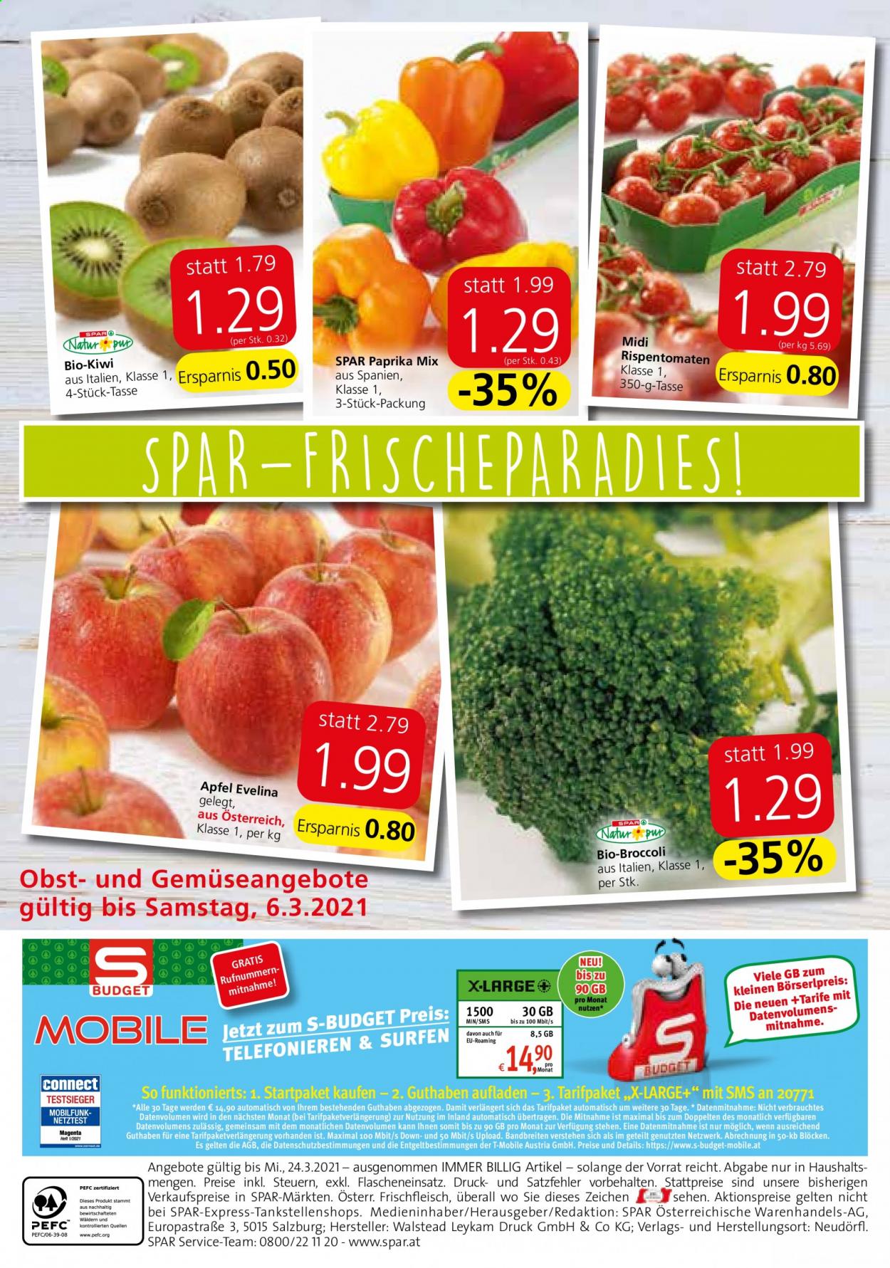 Angebote SPAR - 4.3.2021 - 24.3.2021. Seite 20