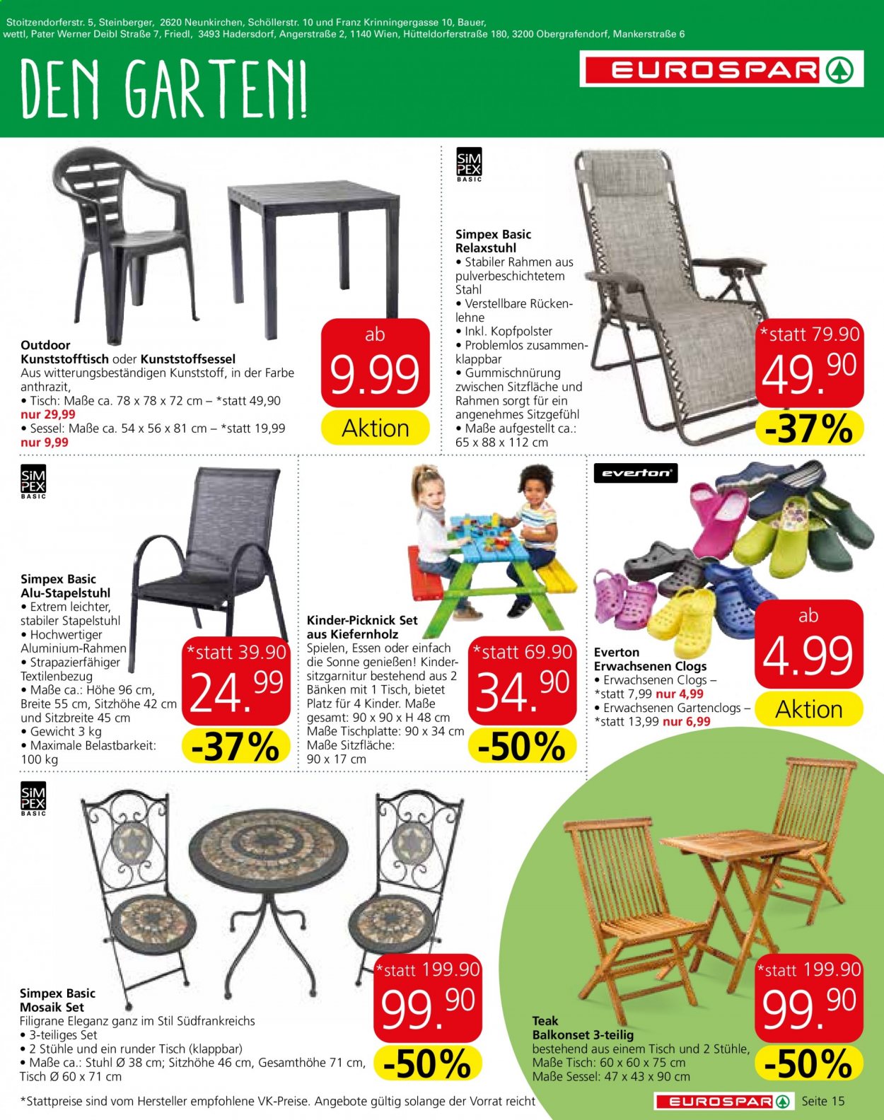 Angebote EUROSPAR - 4.3.2021 - 24.3.2021. Seite 15