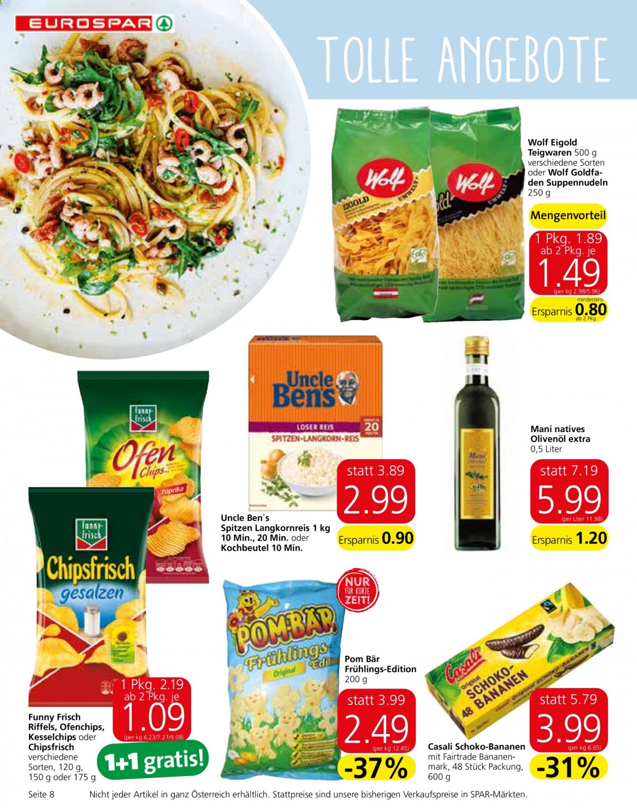 Angebote EUROSPAR - 4.3.2021 - 24.3.2021. Seite 8