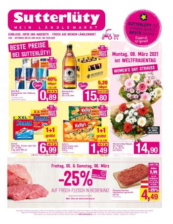 Angebote Sutterlüty - 4.3.2021 - 10.3.2021.