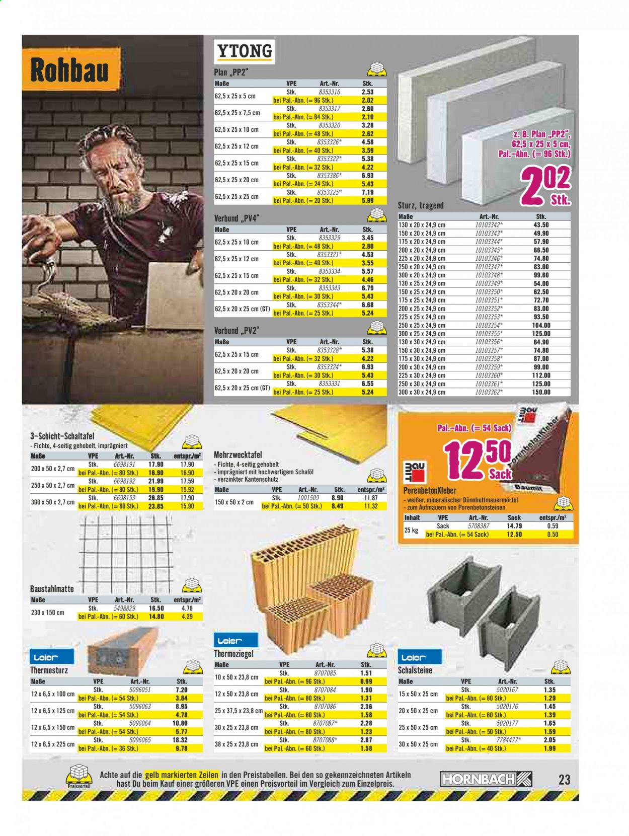 Angebote Hornbach - 5.3.2021 - 17.4.2021. Seite 23