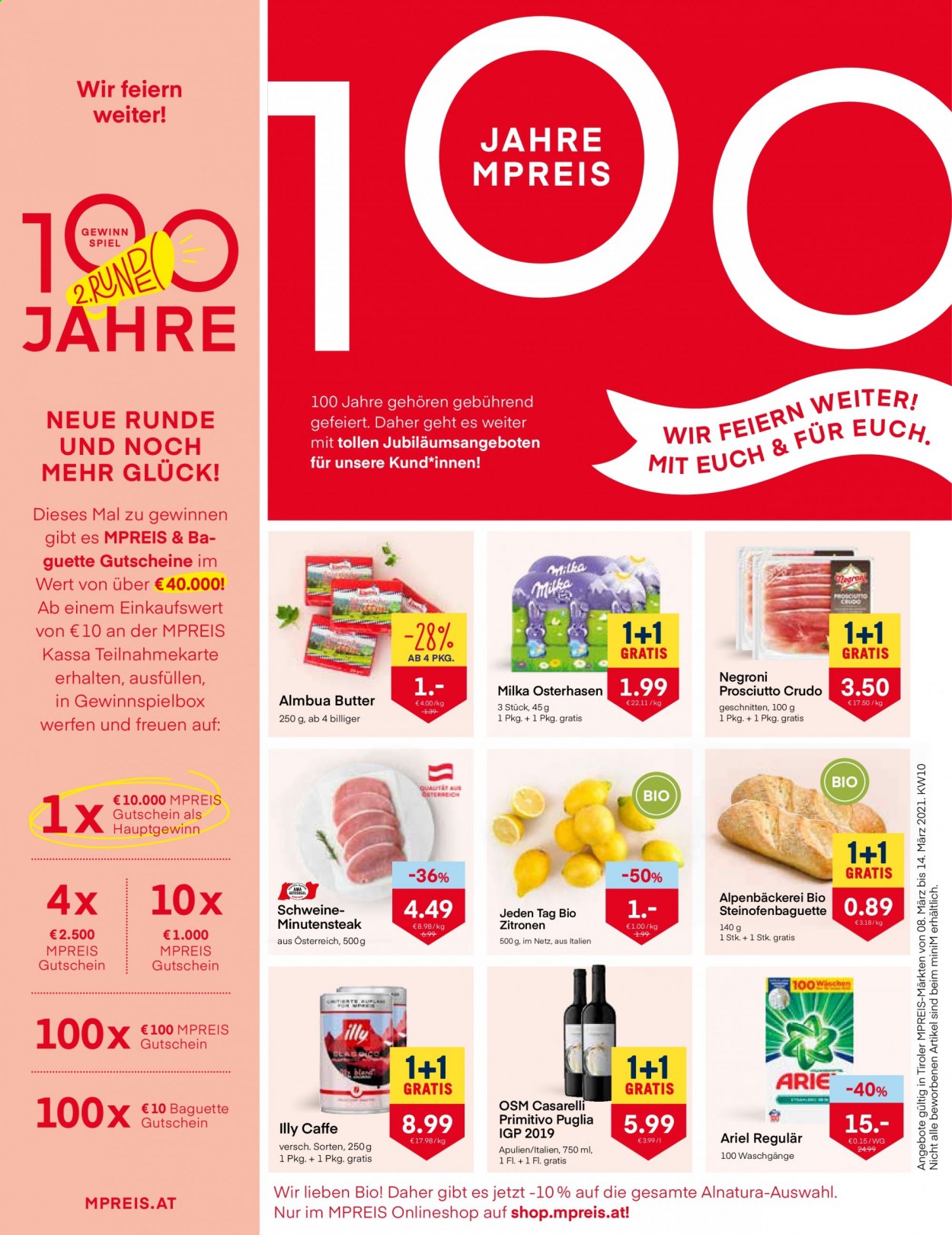Angebote MPREIS - 8.3.2021 - 14.3.2021. Seite 1