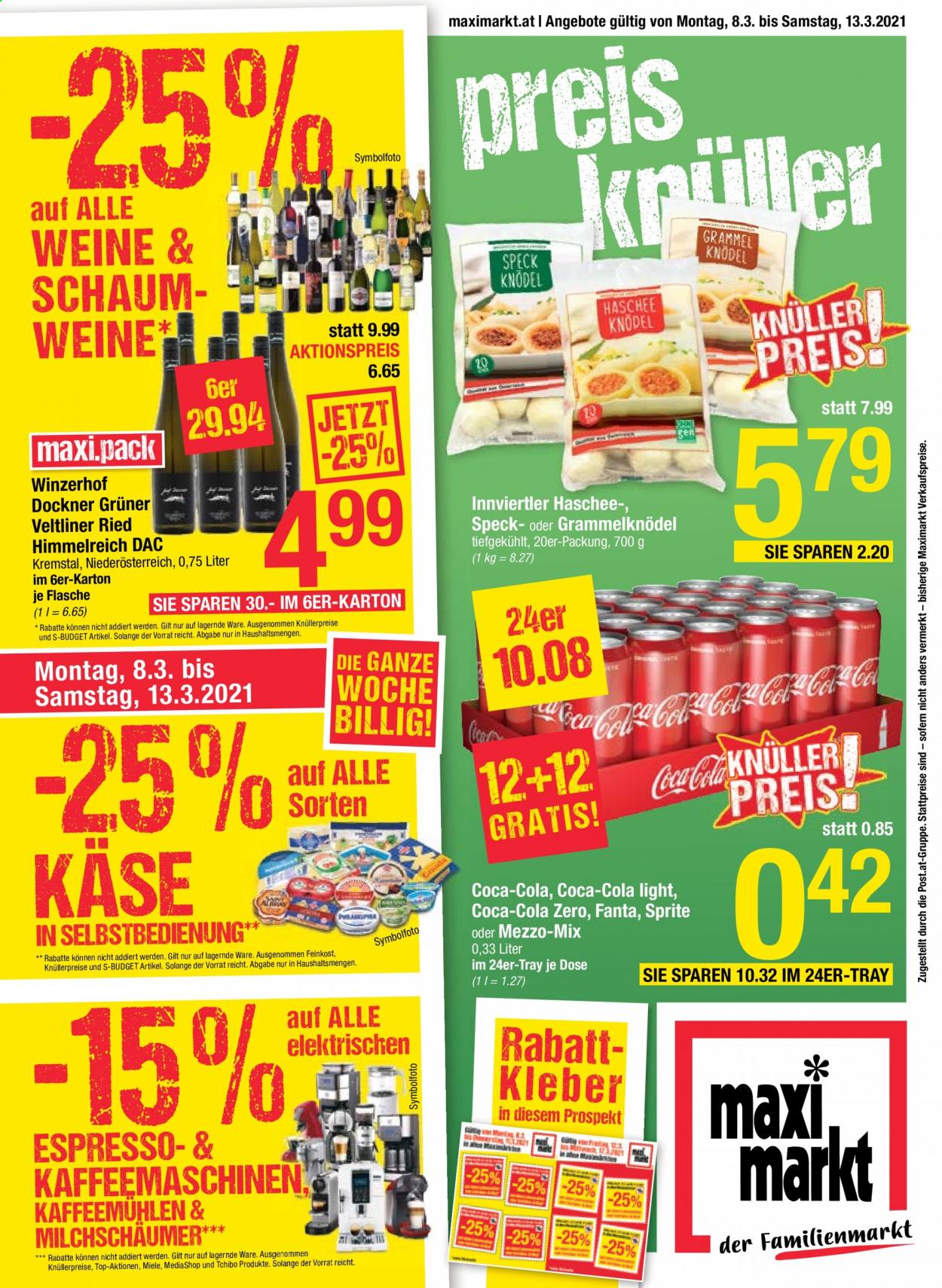 Angebote Maximarkt - 8.3.2021 - 13.3.2021. Seite 1
