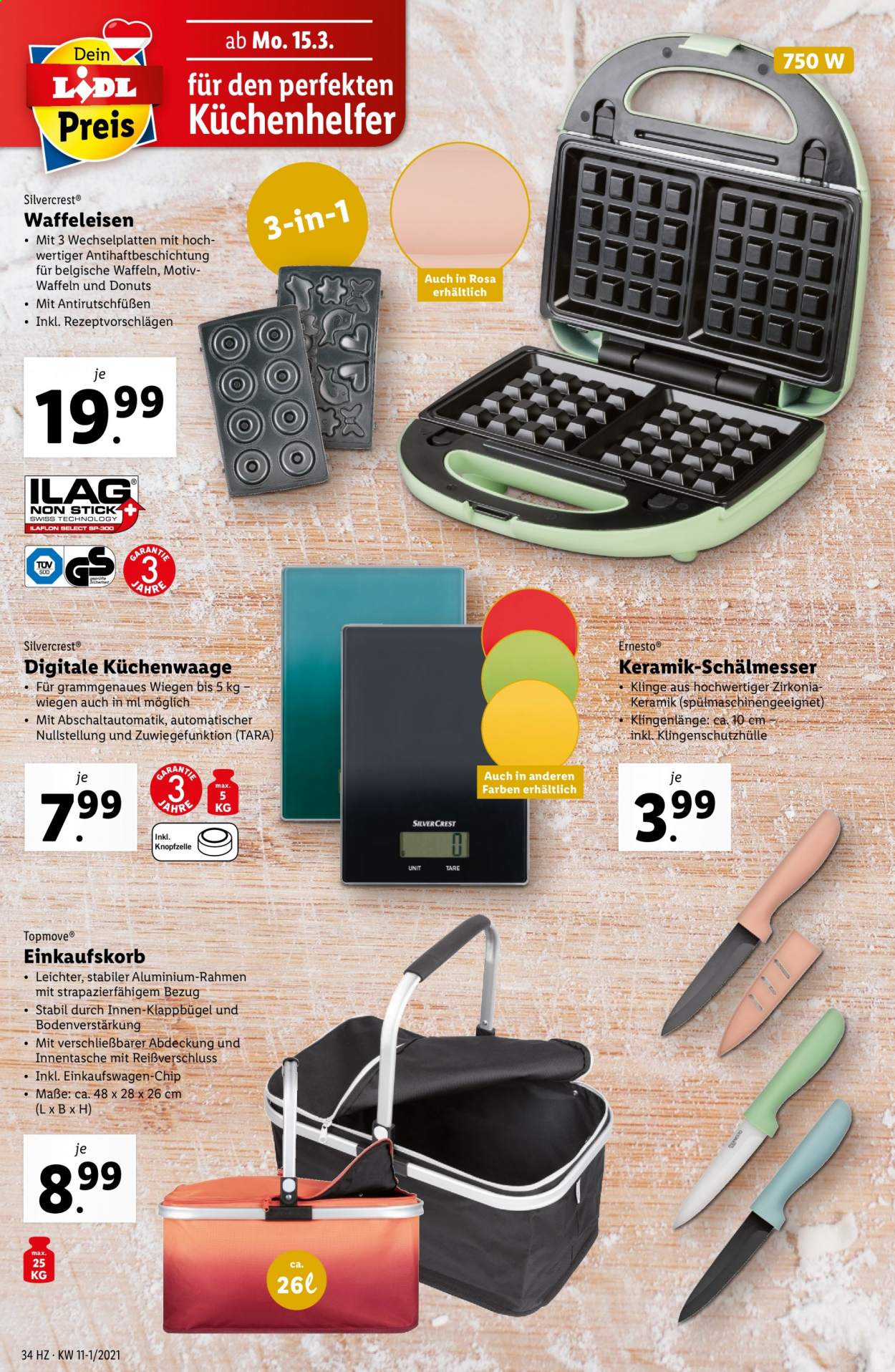 Angebote Lidl - 11.3.2021 - 17.3.2021. Seite 34