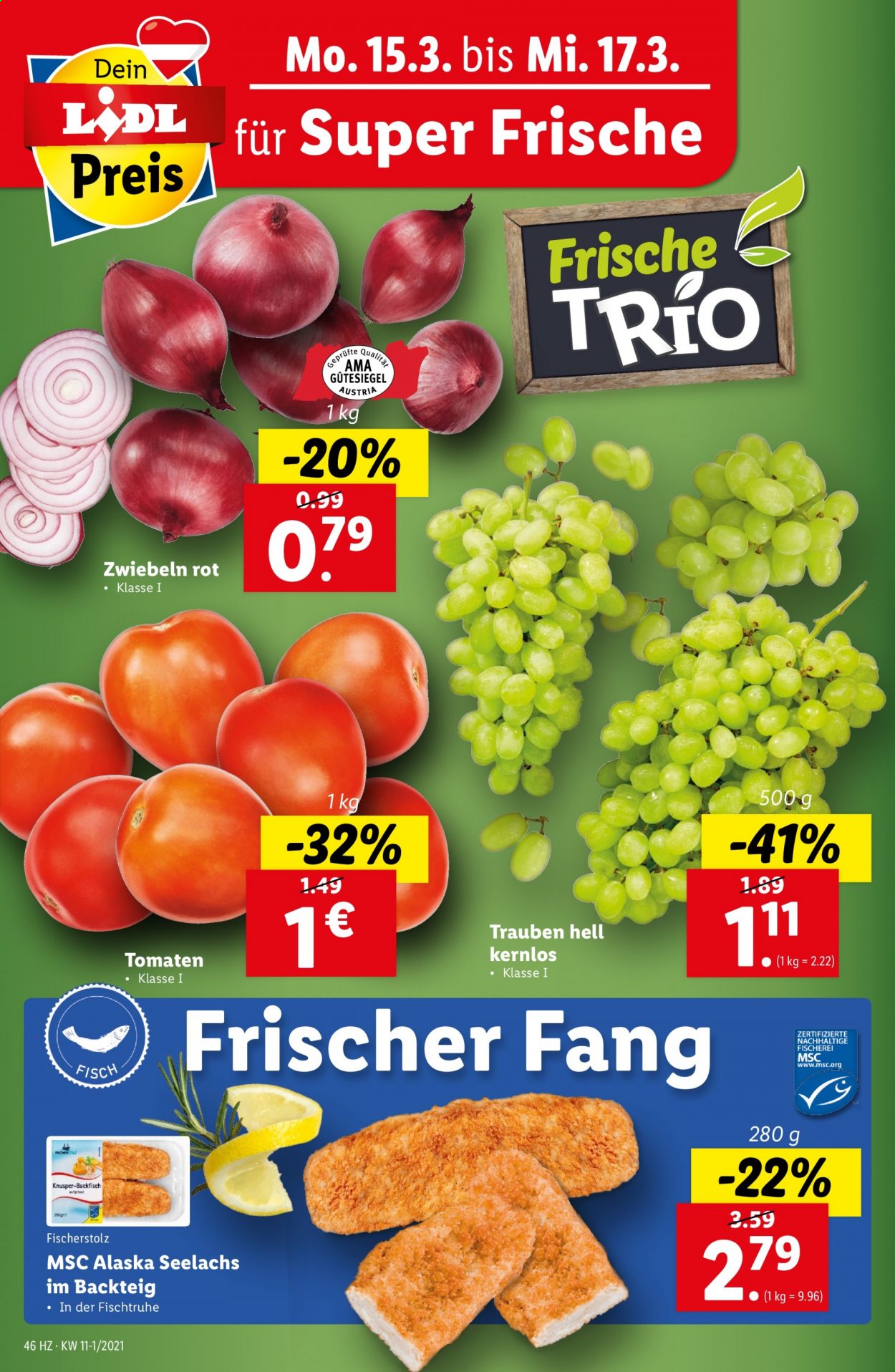 Angebote Lidl - 11.3.2021 - 17.3.2021. Seite 46