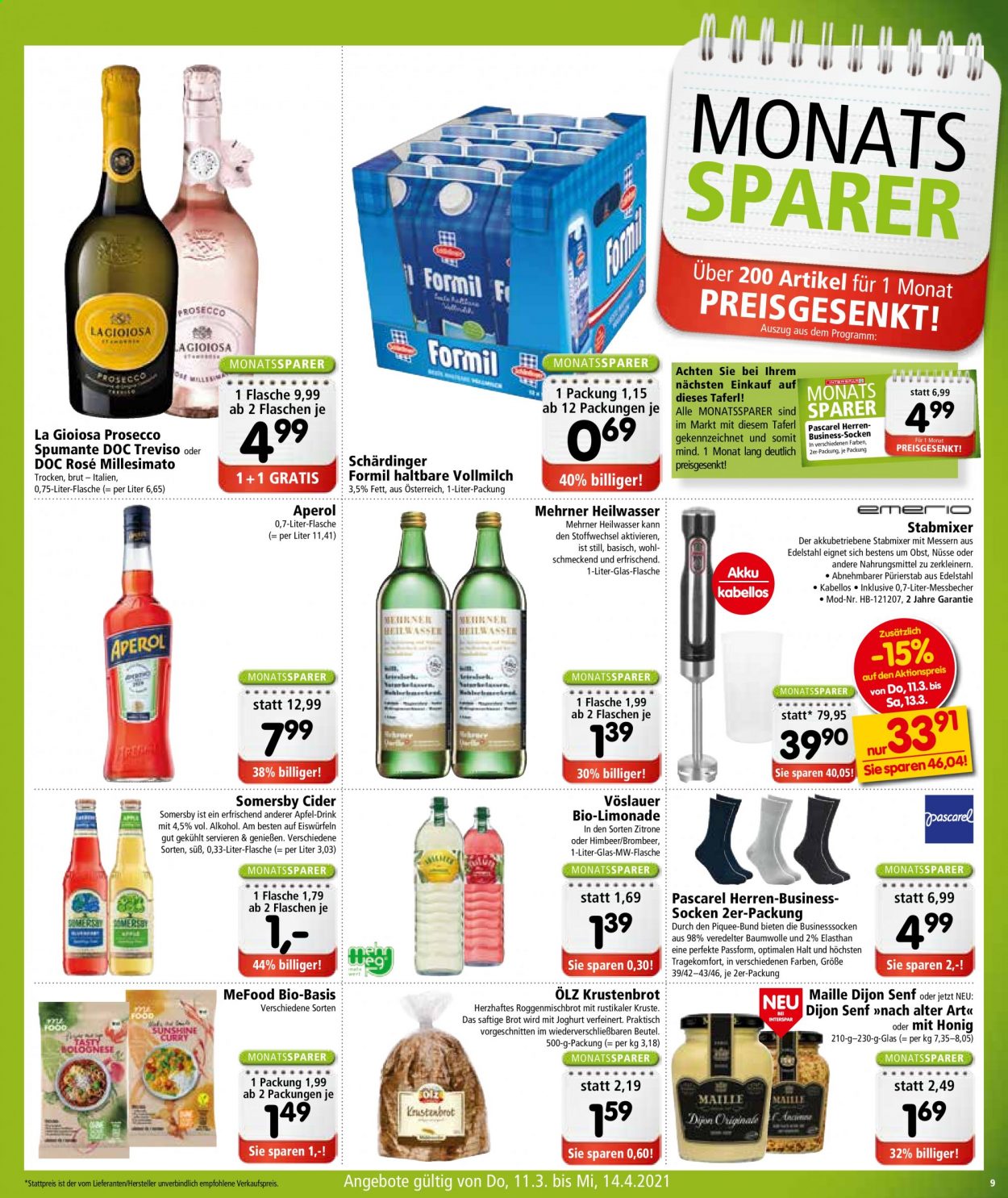 Angebote INTERSPAR - 11.3.2021 - 24.3.2021. Seite 9