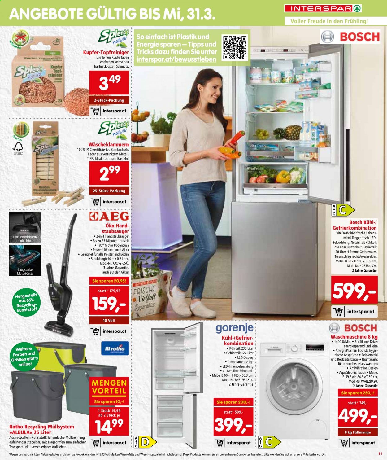 Angebote INTERSPAR - 11.3.2021 - 24.3.2021. Seite 11