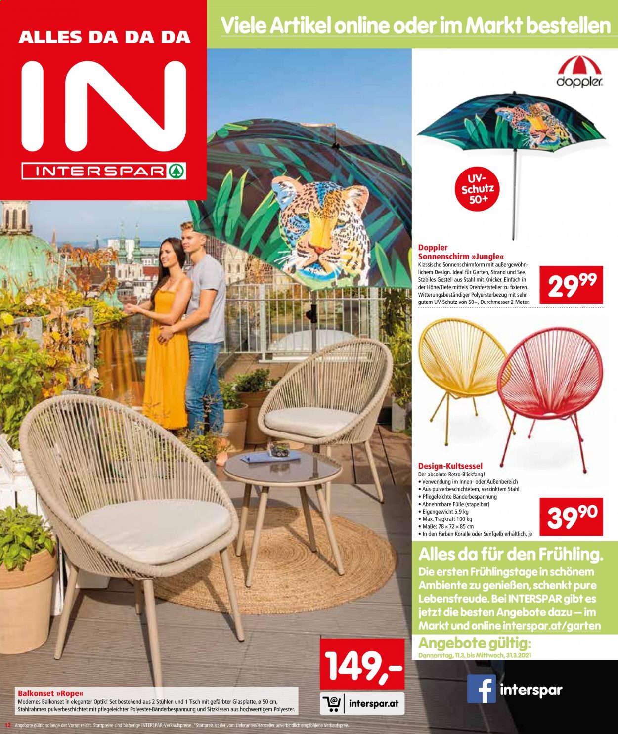 Angebote INTERSPAR - 11.3.2021 - 24.3.2021. Seite 12