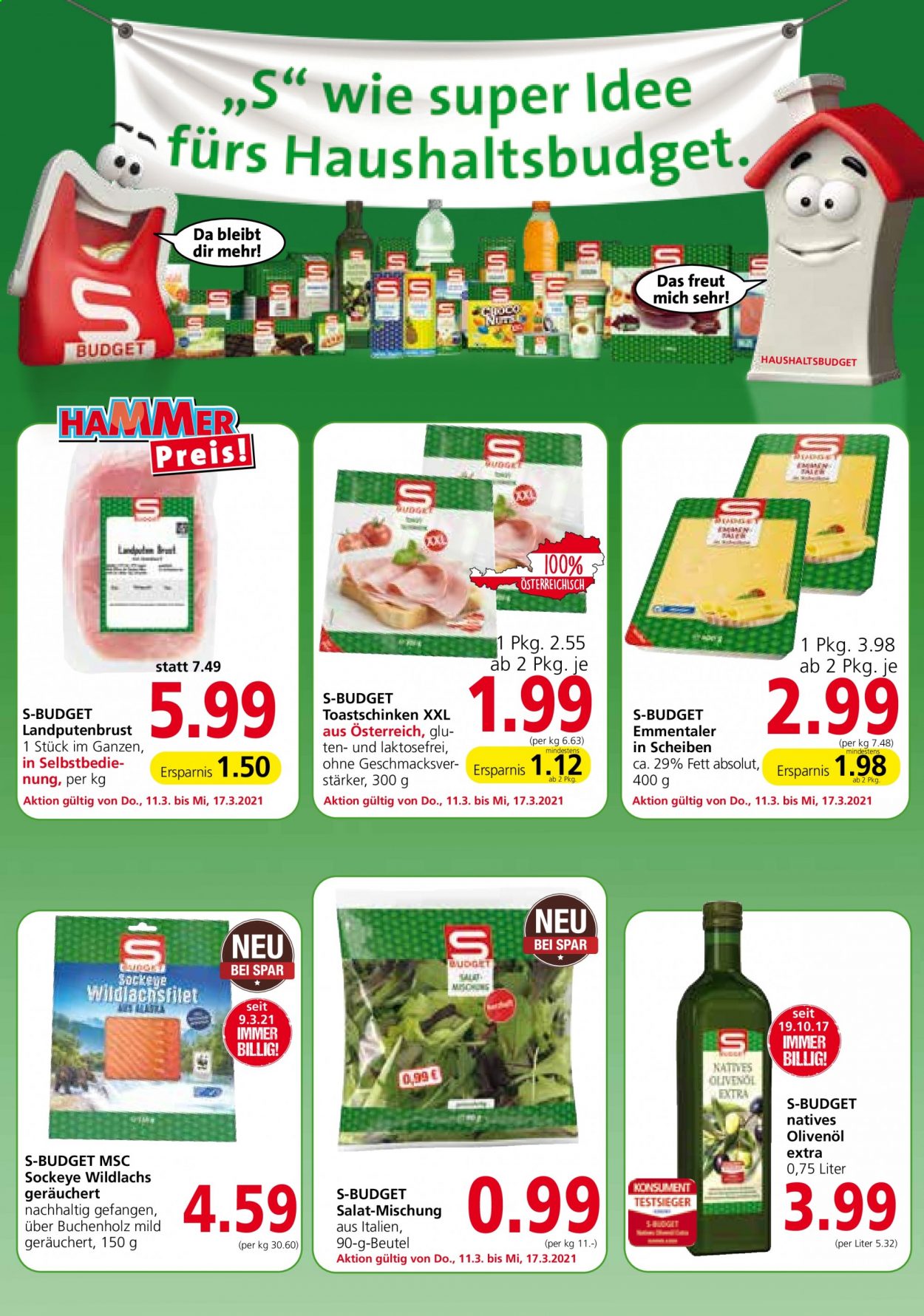 Angebote EUROSPAR - 11.3.2021 - 24.3.2021. Seite 8