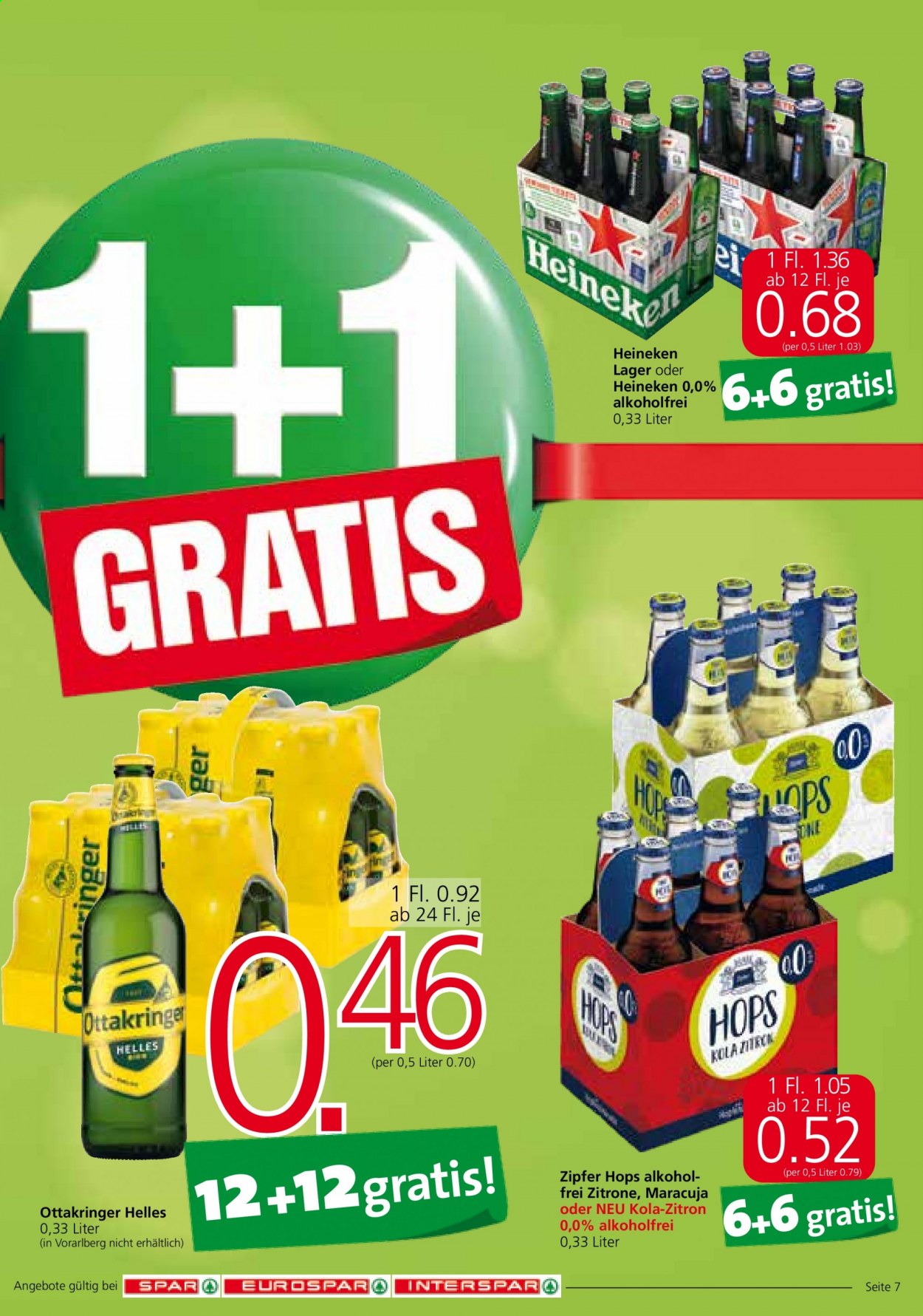 Angebote EUROSPAR - 11.3.2021 - 24.3.2021. Seite 7