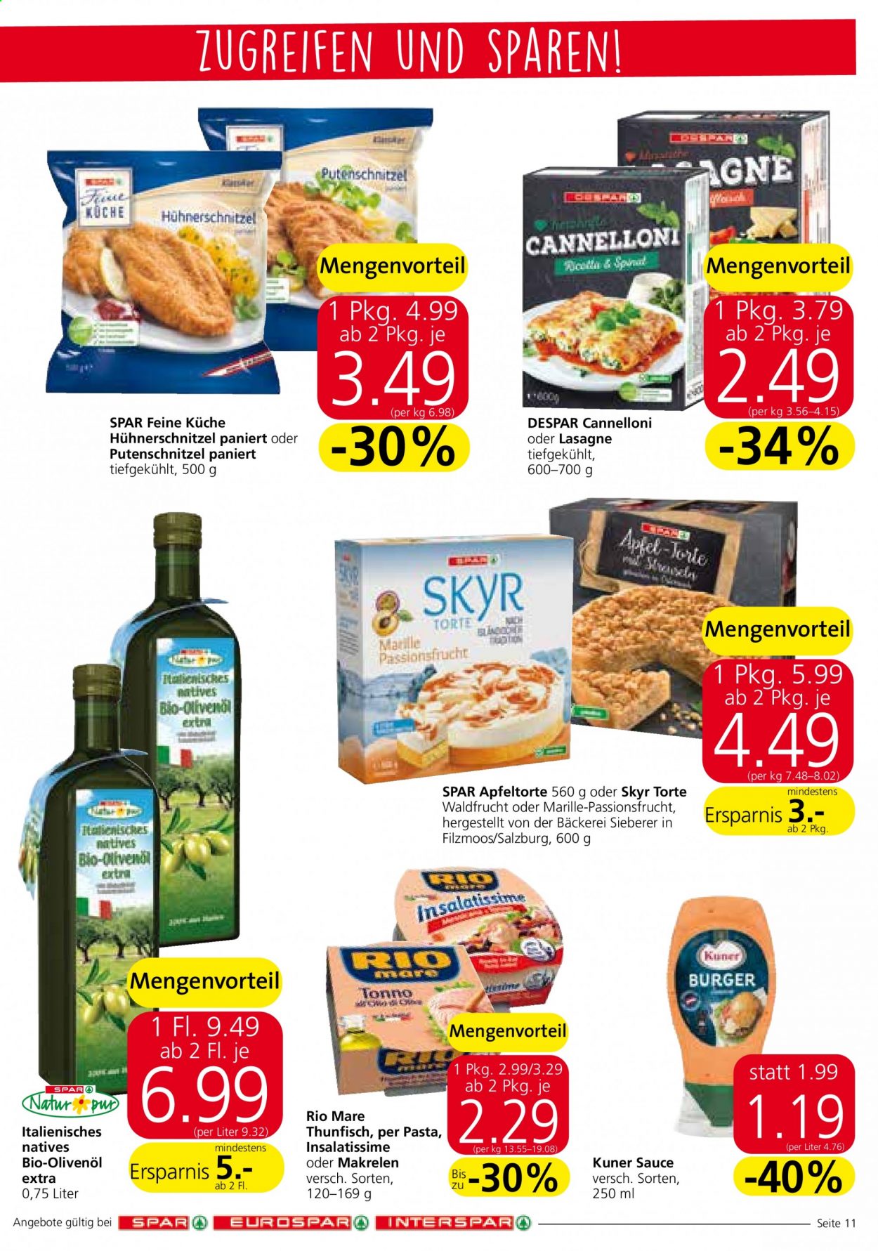 Angebote EUROSPAR - 11.3.2021 - 24.3.2021. Seite 11