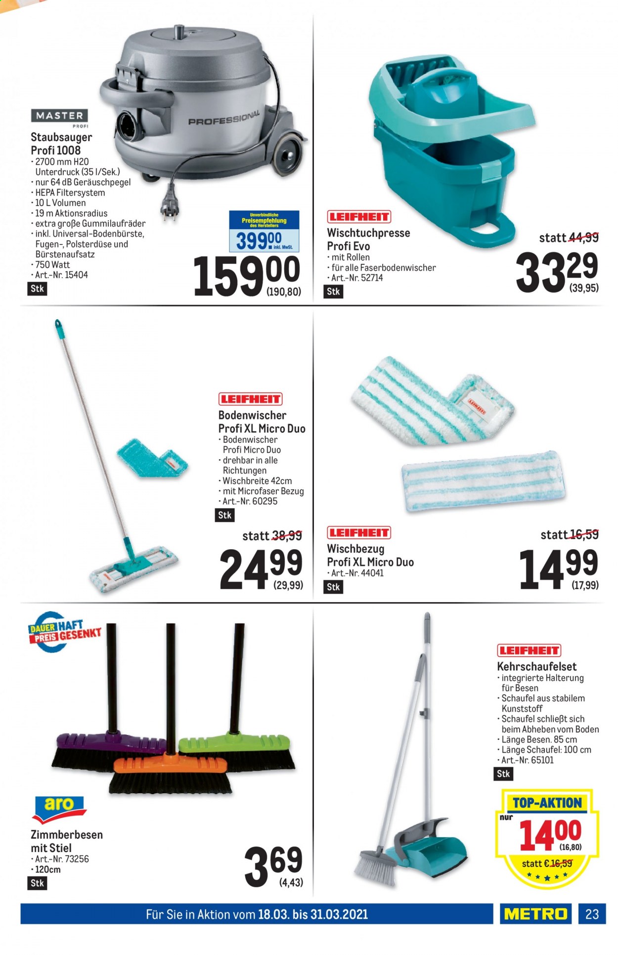 Angebote Metro - 18.3.2021 - 31.3.2021. Seite 23