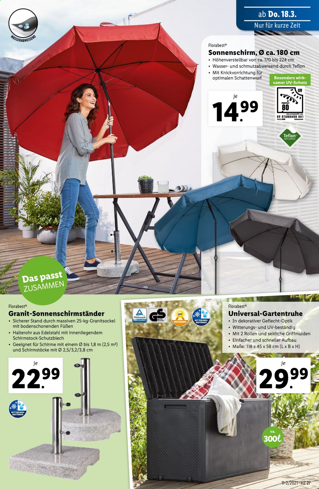 Angebote Lidl - 18.3.2021 - 24.3.2021. Seite 27
