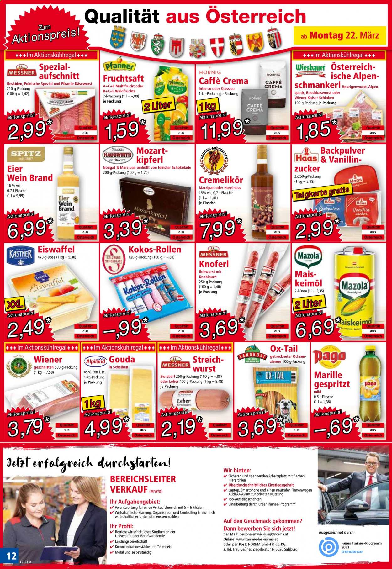 Angebote Norma - 22.3.2021 - 27.3.2021. Seite 12
