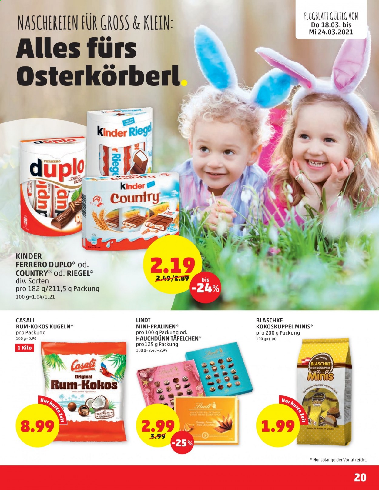 Angebote Penny - 18.3.2021 - 24.3.2021. Seite 20