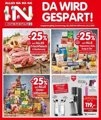 Angebote INTERSPAR - 18.3.2021 - 24.4.2021.